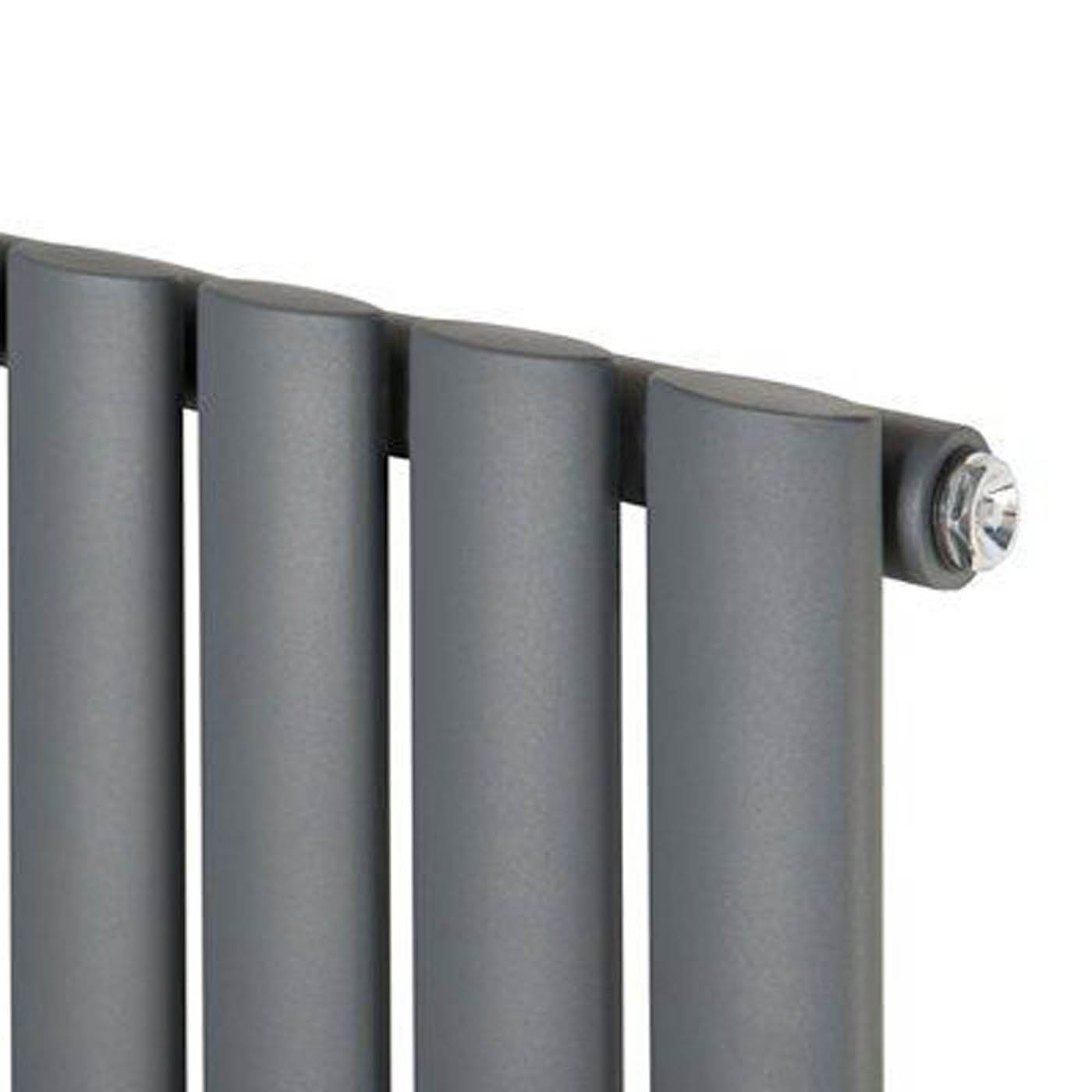 Ximax Vertical Designer Radiator Fortuna Anthracite 1562BTU (W)236 x (H)1800mm - Image 4