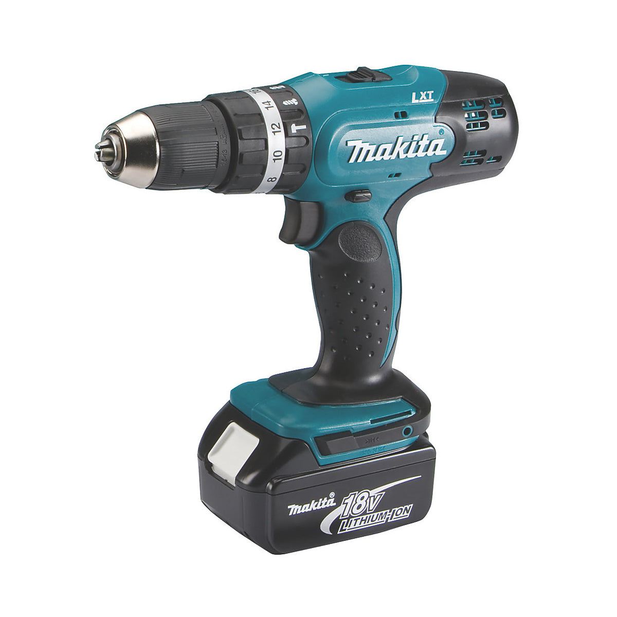 Makita Combi Hammer Drill Cordless 18V 2x3Ah Li-Ion DHP453SFE Compact Heavy Duty - Image 2