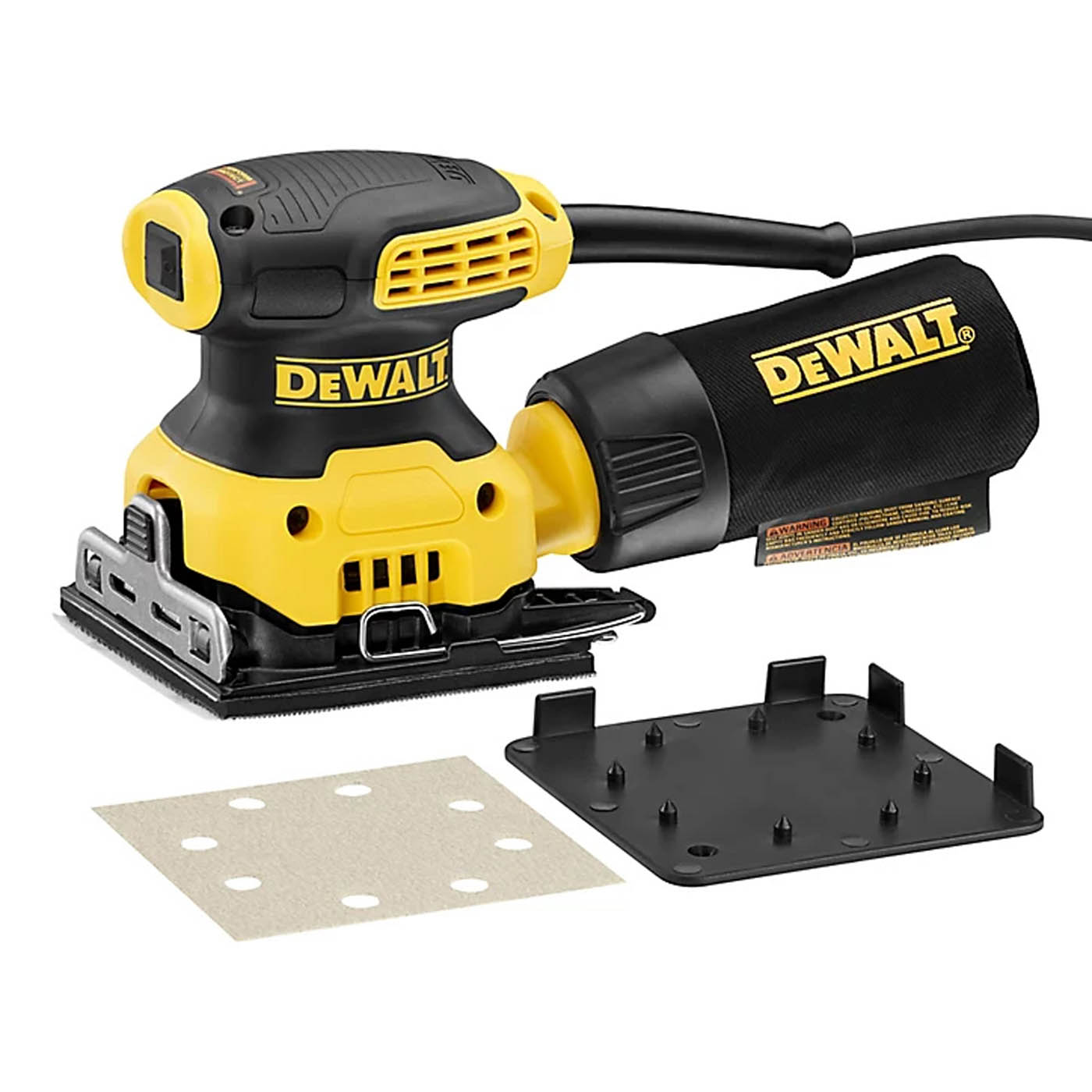 Dewalt Sheet Palm Sander Electric DWE6411-GB 1/4″ Compact Durable Powerful 230W - Image 2
