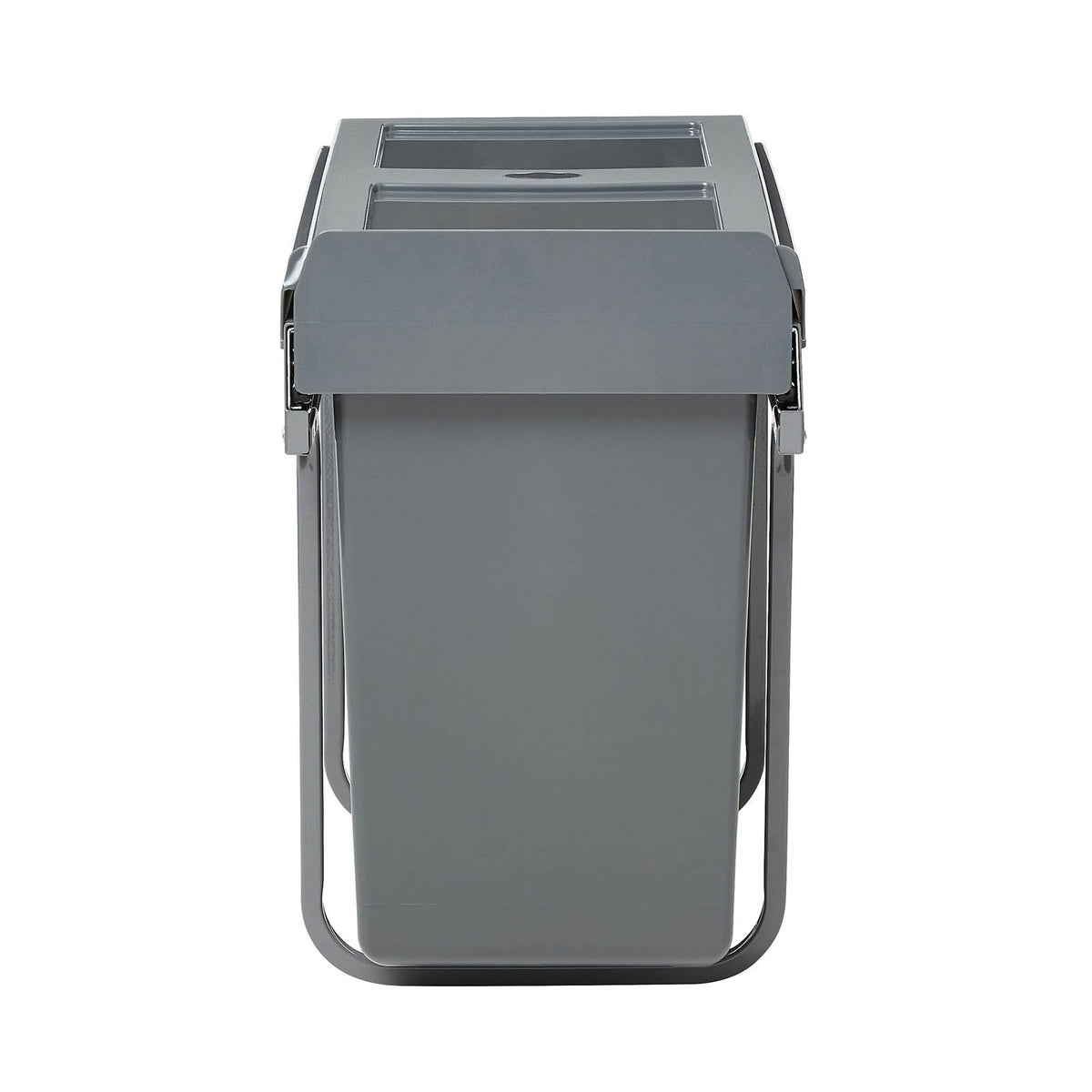 GoodHome Vigote Anthracite Integrated Kitchen Pull-out bin, - 26L - Image 2