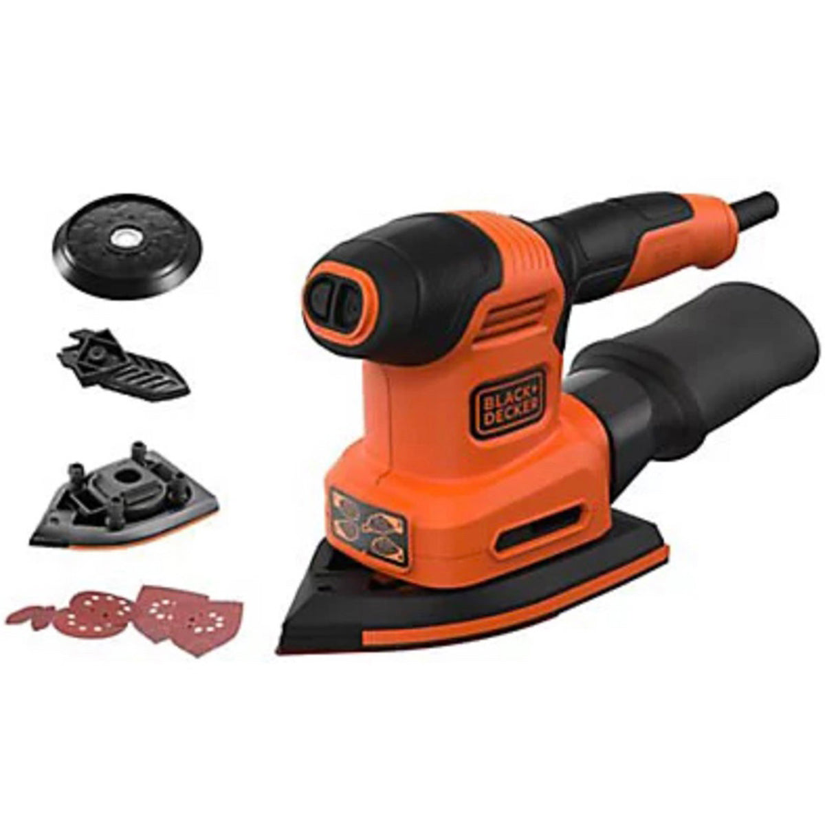 Black And Decker Multi Sander Electric Heritage 3In1 Compact Durable 200W - Image 1