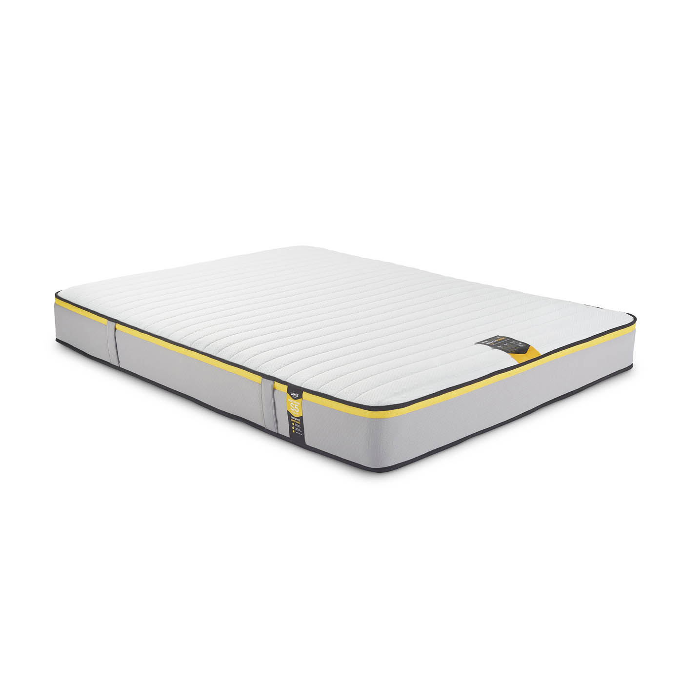 Jay Be Mattress Open Coil Medium Firm Water Resistant Breathable Double Size - Image 1