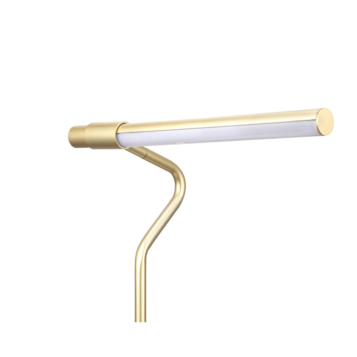 Table Lamp LED Integrated Pendant Matt Gold Effect Adjustable Dimmable Modern - Image 8