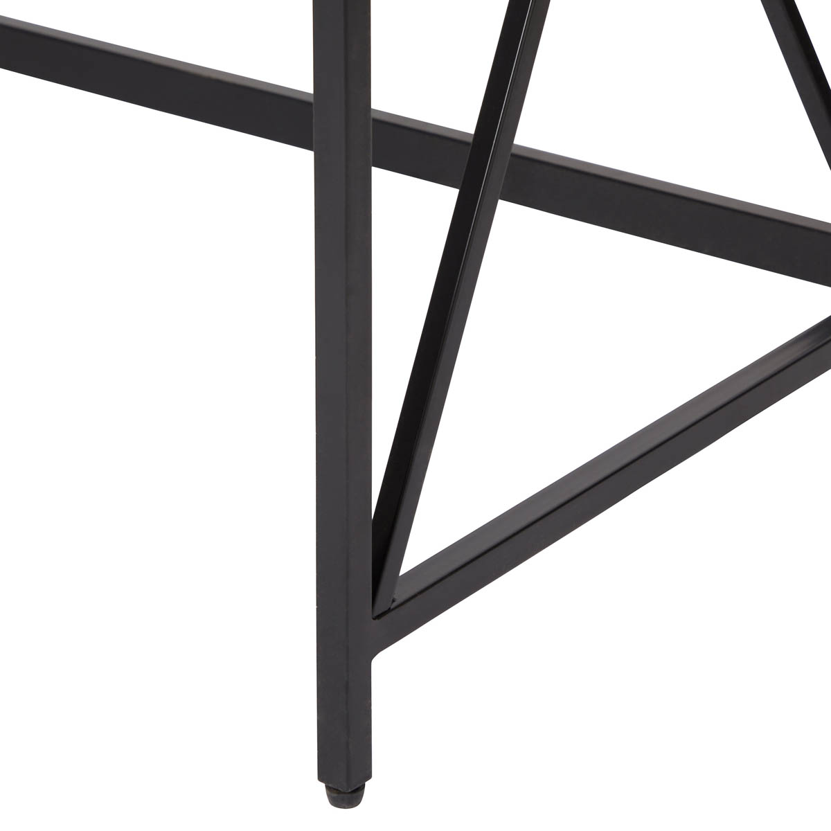 Folding Table Desk Office Computer Matt Walnut Effect Assembled 80cm - Image 8