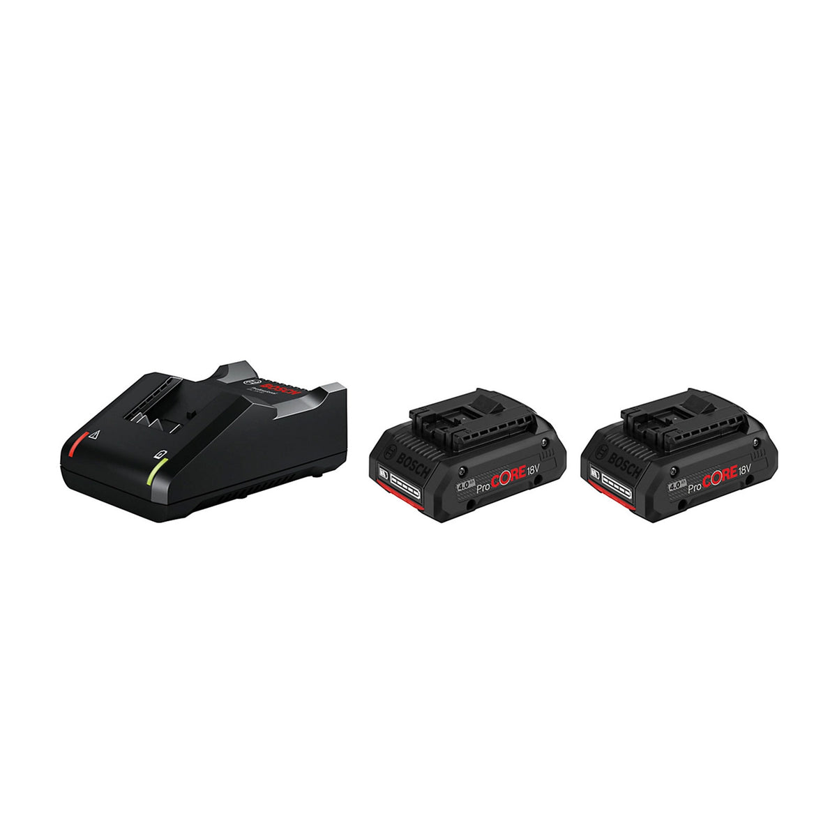 Bosch Professional Batteries And Charger Kit ProCORE 18V 2x4Ah Li-ion Compact - Image 2