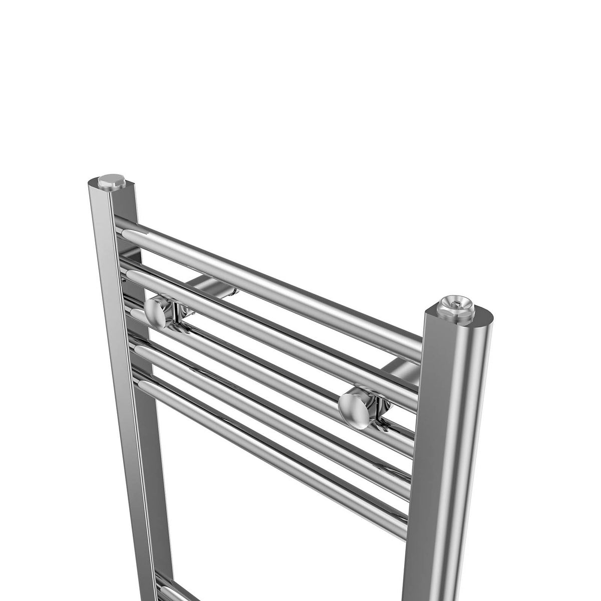 Flomasta Towel Rail Radiator Flat Chrome 1531BTU Vertical Bathroom H160xW45cm - Image 5