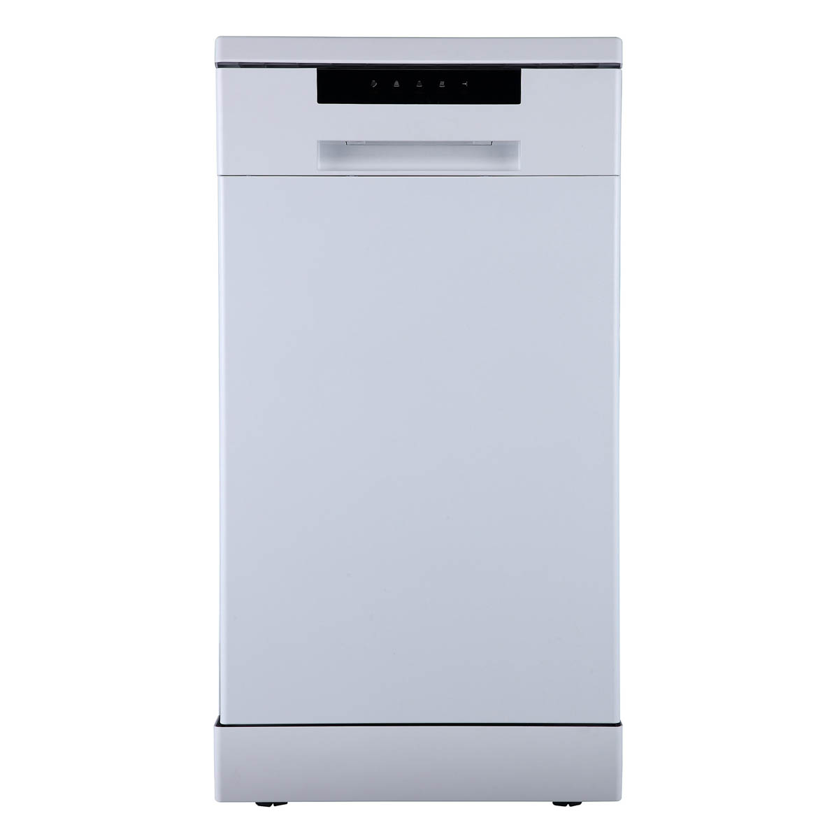Cooke & Lewis Dishwasher FS45DISHUK Freestanding Slimline White Compact (W)45cm - Image 1
