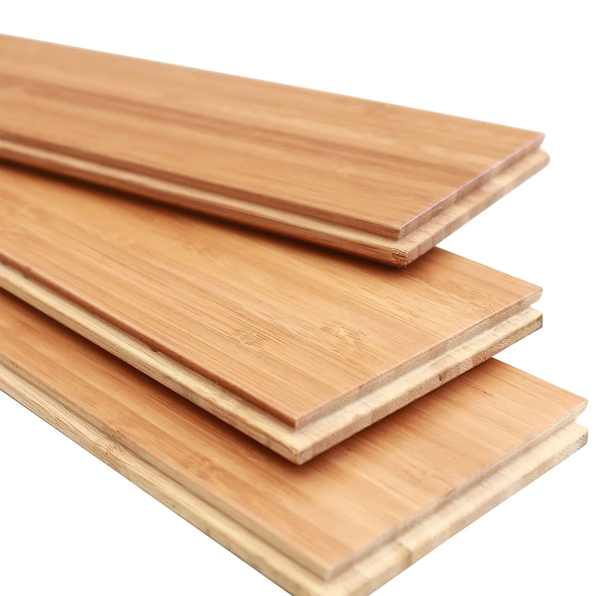 GoodHome Solid Wood Flooring Rayong Blonde Bamboo 2.21m² Wood Effect - Image 1