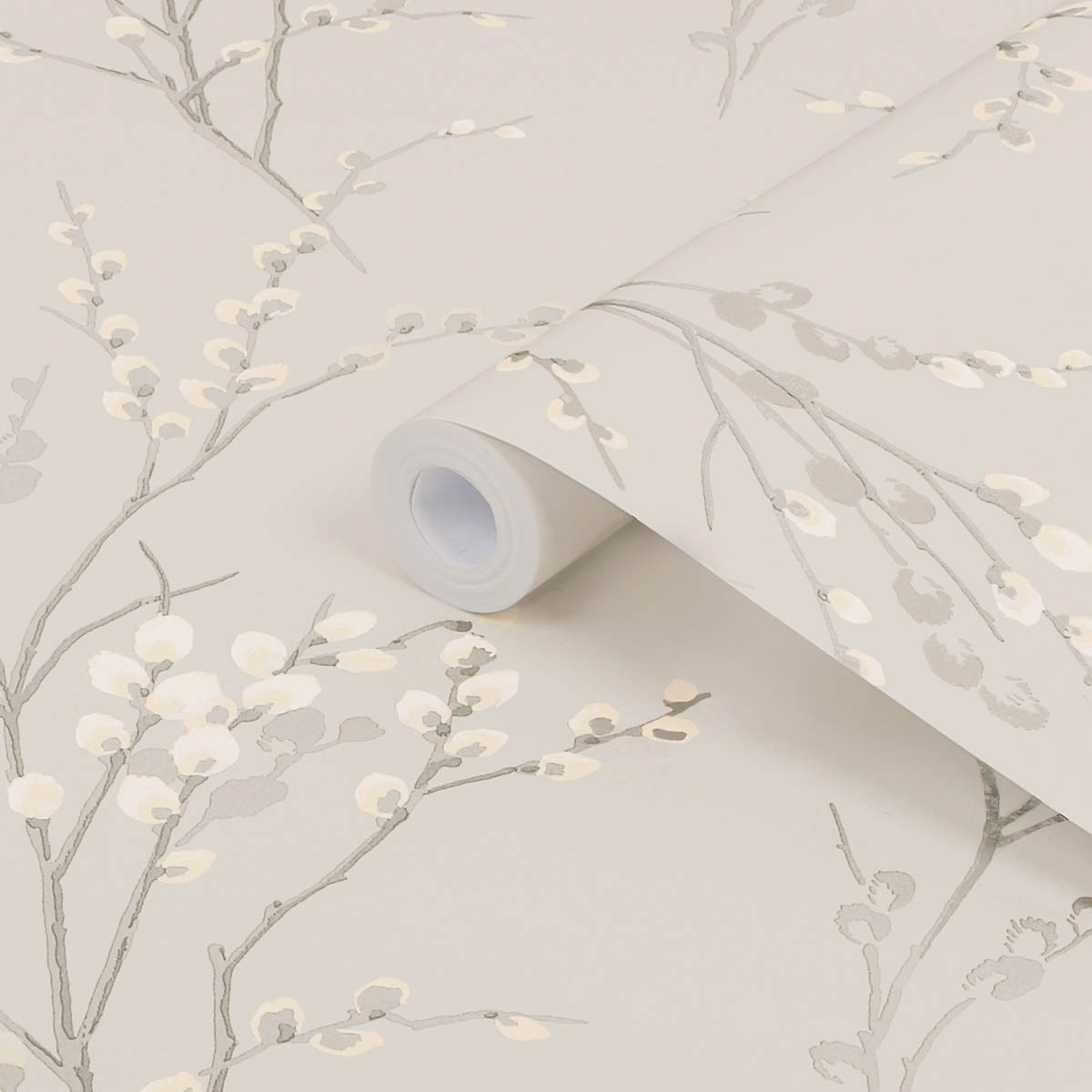 Laura Ashley Wallpaper Matt Dove Grey Willow Floral Smooth Washable 5.2m² - Image 5