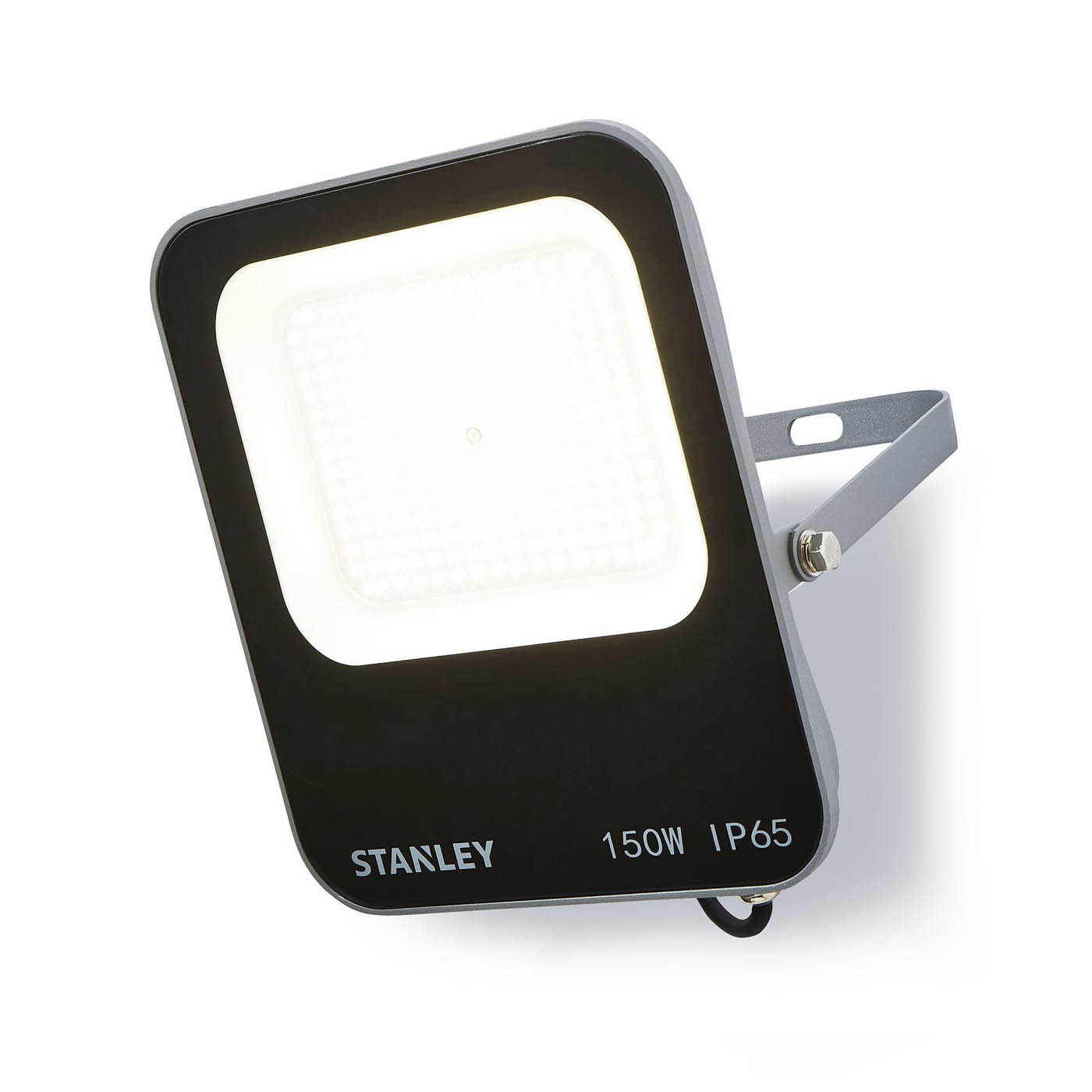 Stanley Floodlight Cool daylight LED IK10 Black Mains-powered Slimline 16500lm - Image 1