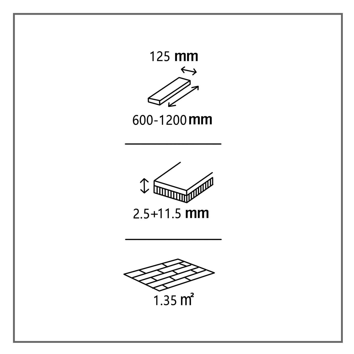 GoodHome Skara Rustic Brown Oak Engineered Real wood top layer flooring, 1.35m² - Image 2
