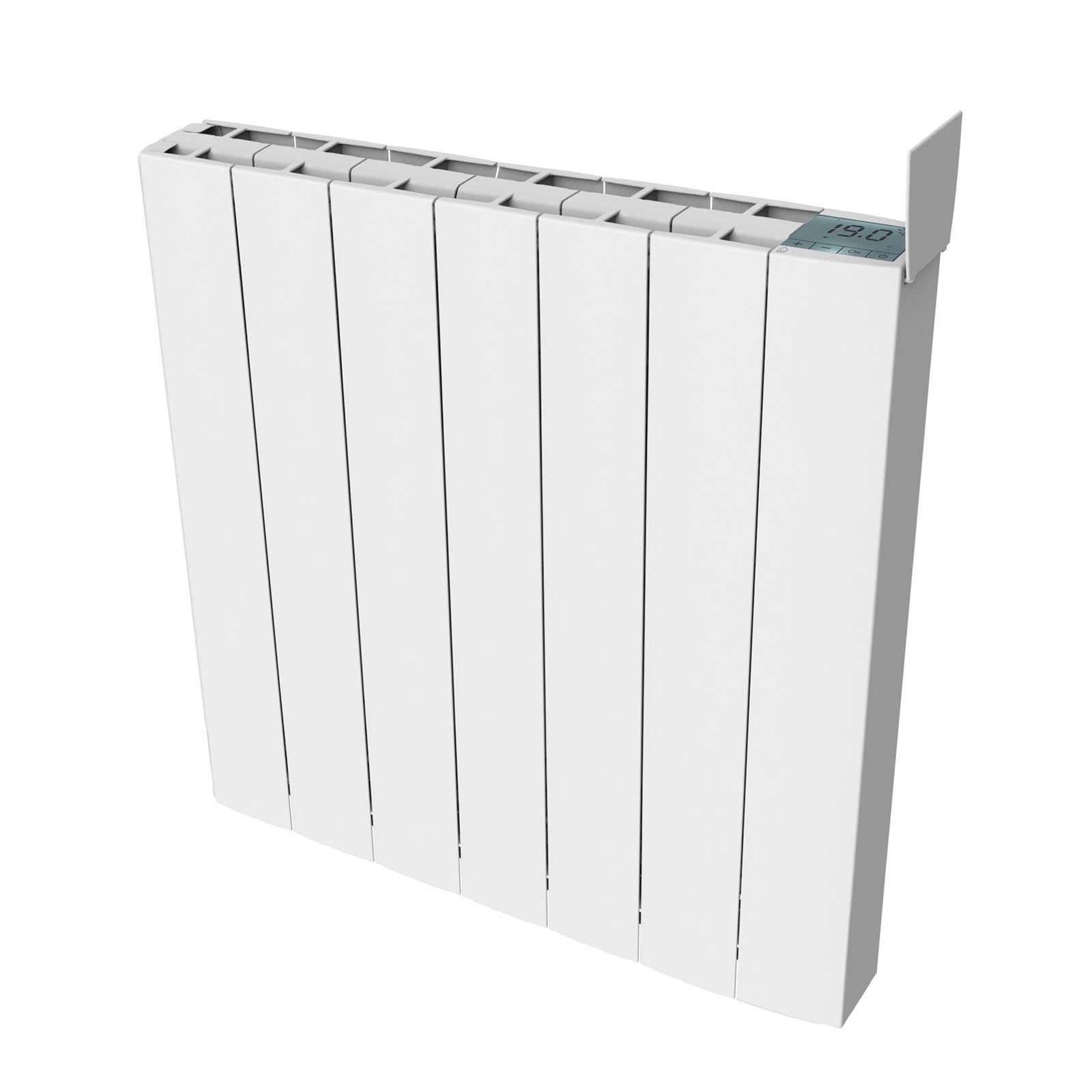 Electric Panel Heater Radiator White Programmable Thermostatic 1500W H58xW57.8cm - Image 1