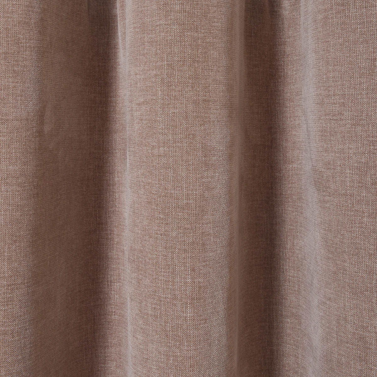 Curtain Pair Taupe Plain Woven Chenille Lined Eyelet Weighted (W)167cm (L)228cm - Image 7