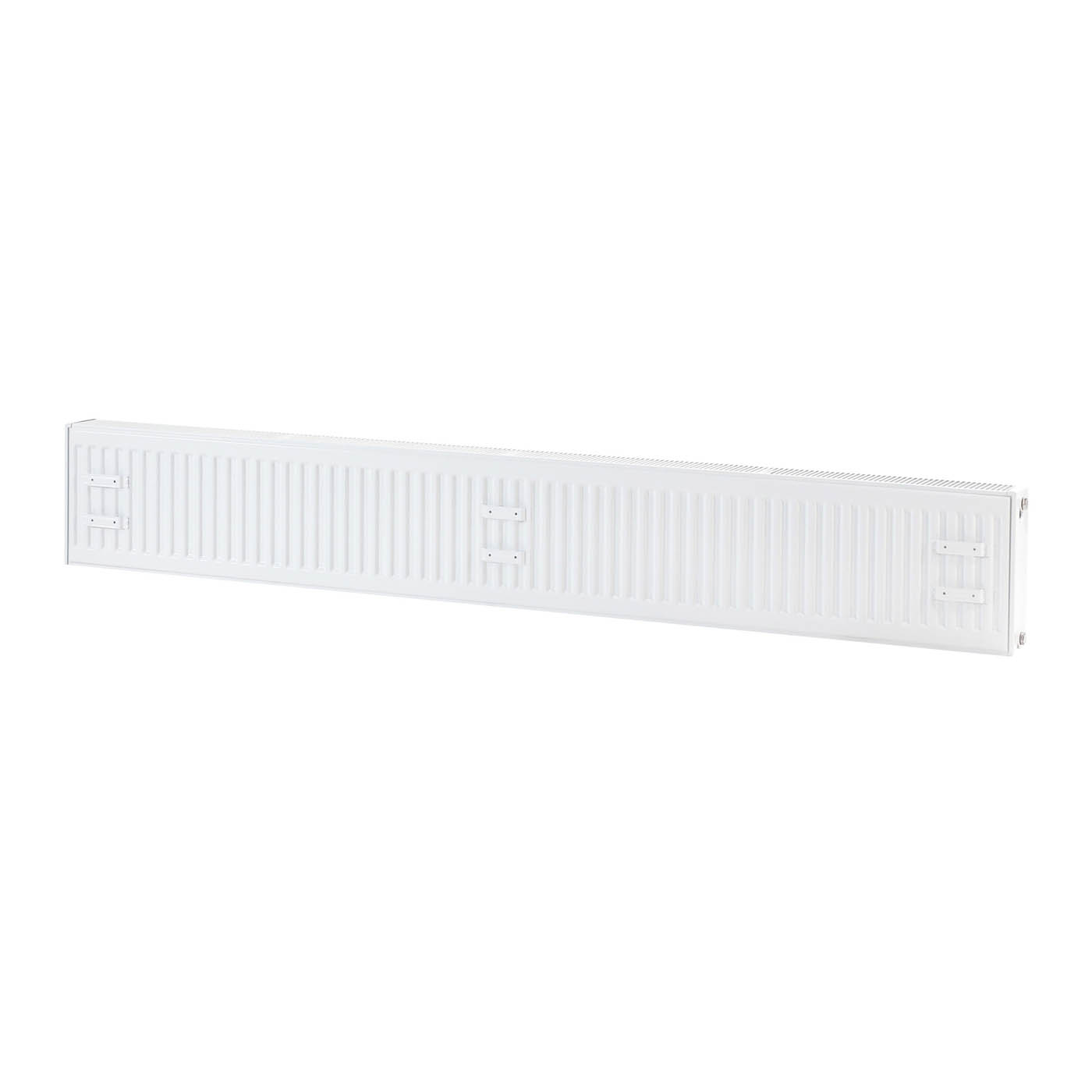 Flomasta Double Panel Radiator Gloss White Type 22 Horizontal 180x30cm - Image 3