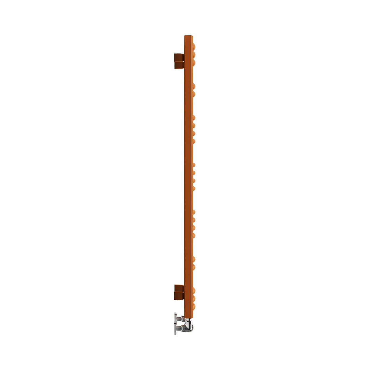 Terma Jade Copper Gas Flat Towel warmer (W)400mm x (H)1149mm - Image 7