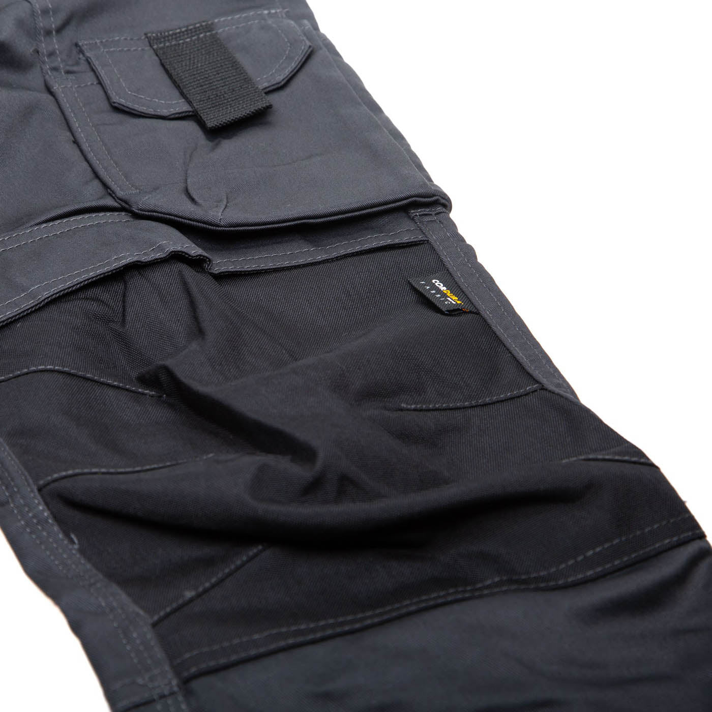 Apache Industrial Wear Mens Trousers Grey Black 9 Pockets Holster W30" L31" - Image 7