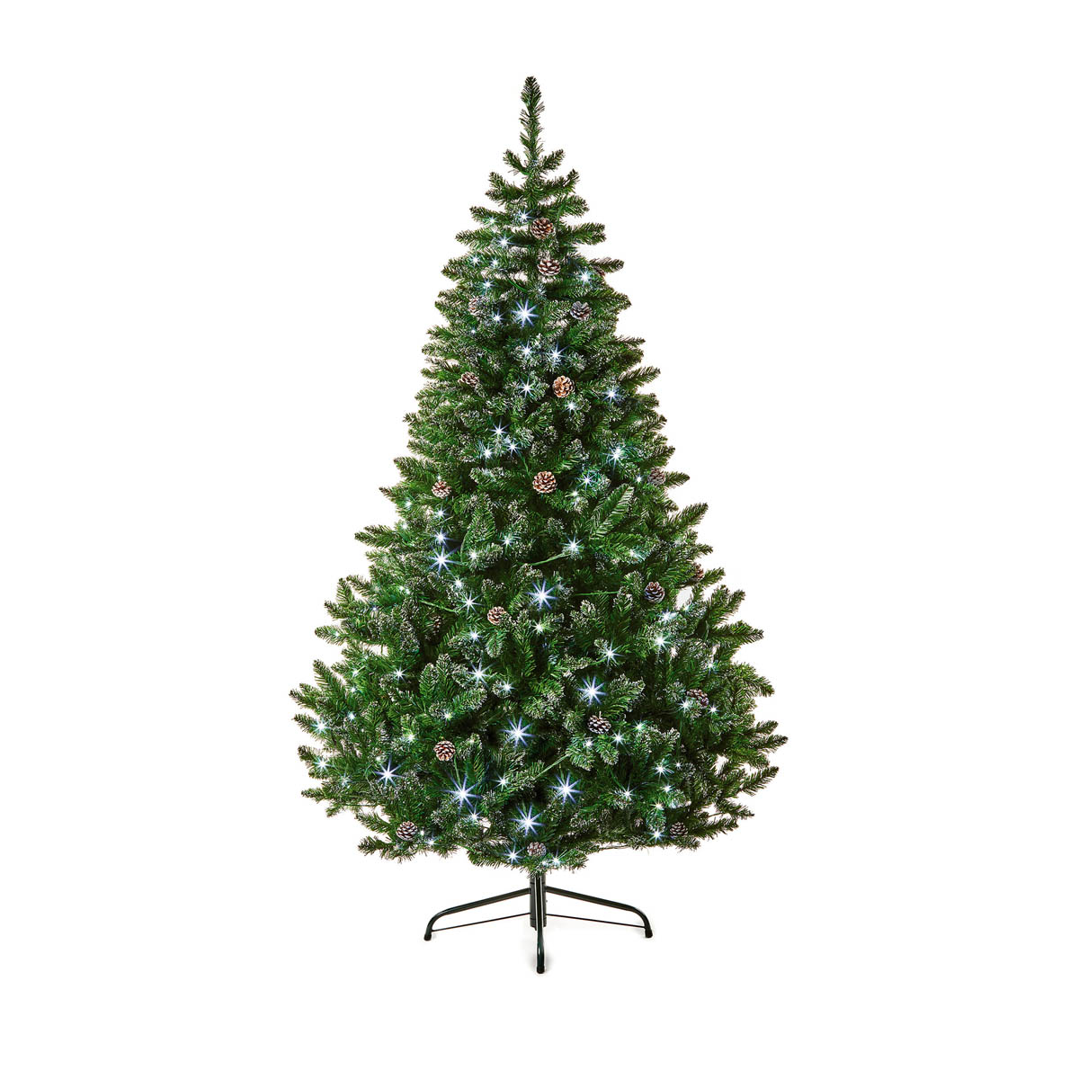 Christmas Tree Artificial Green Pre-lit Colour Changing LED Indoor Durable 6ft - Image 2