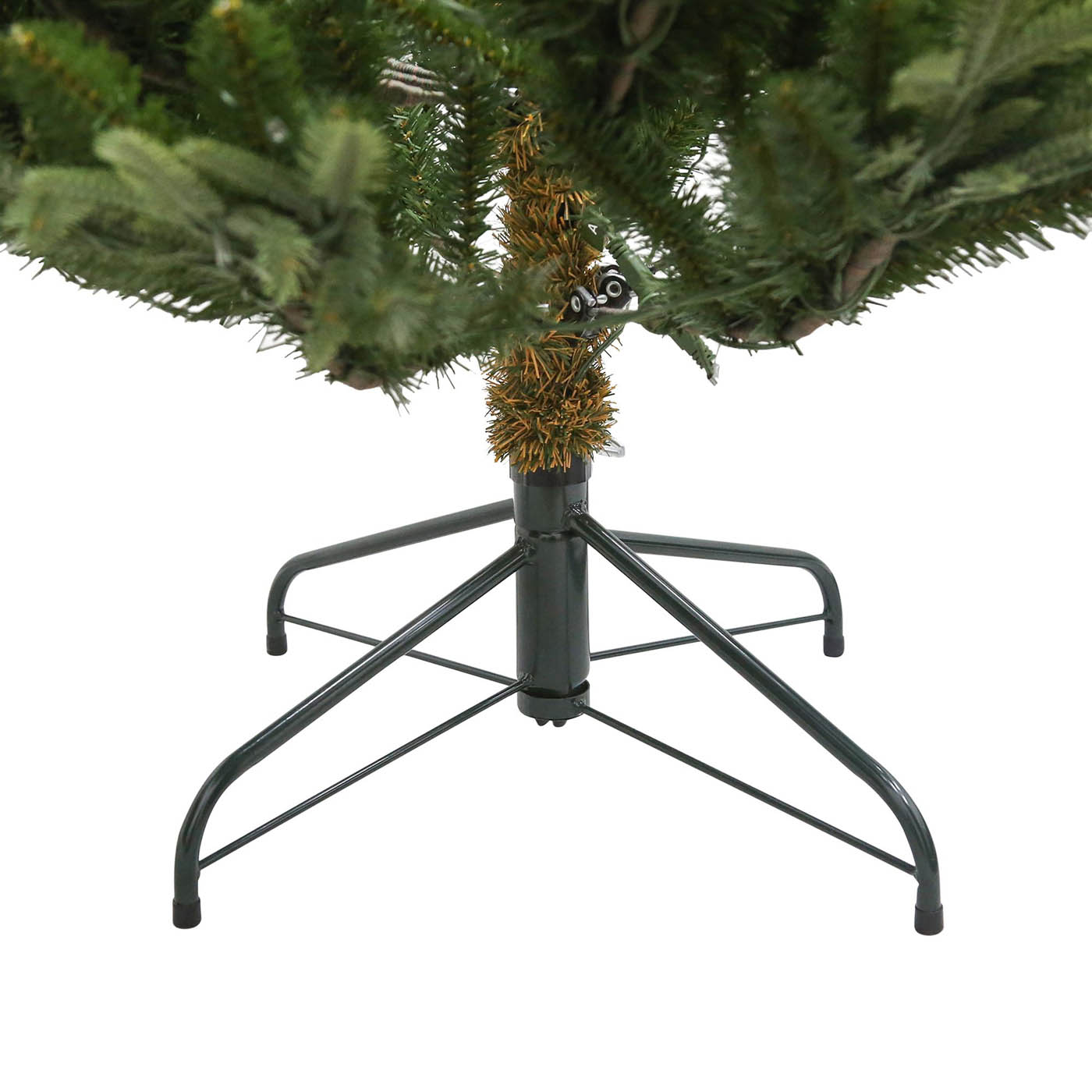 Christmas Tree Green Pre-lit Artificial Full Fraser Fir Warm White Indoor 6ft - Image 5