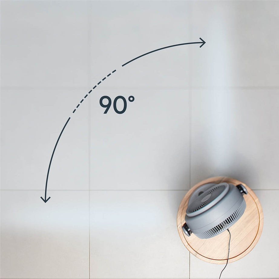 Desk Table Fan GHODF20-BKDC Grey Remote Control Oscillation Timer 8inch 41.5cm - Image 10