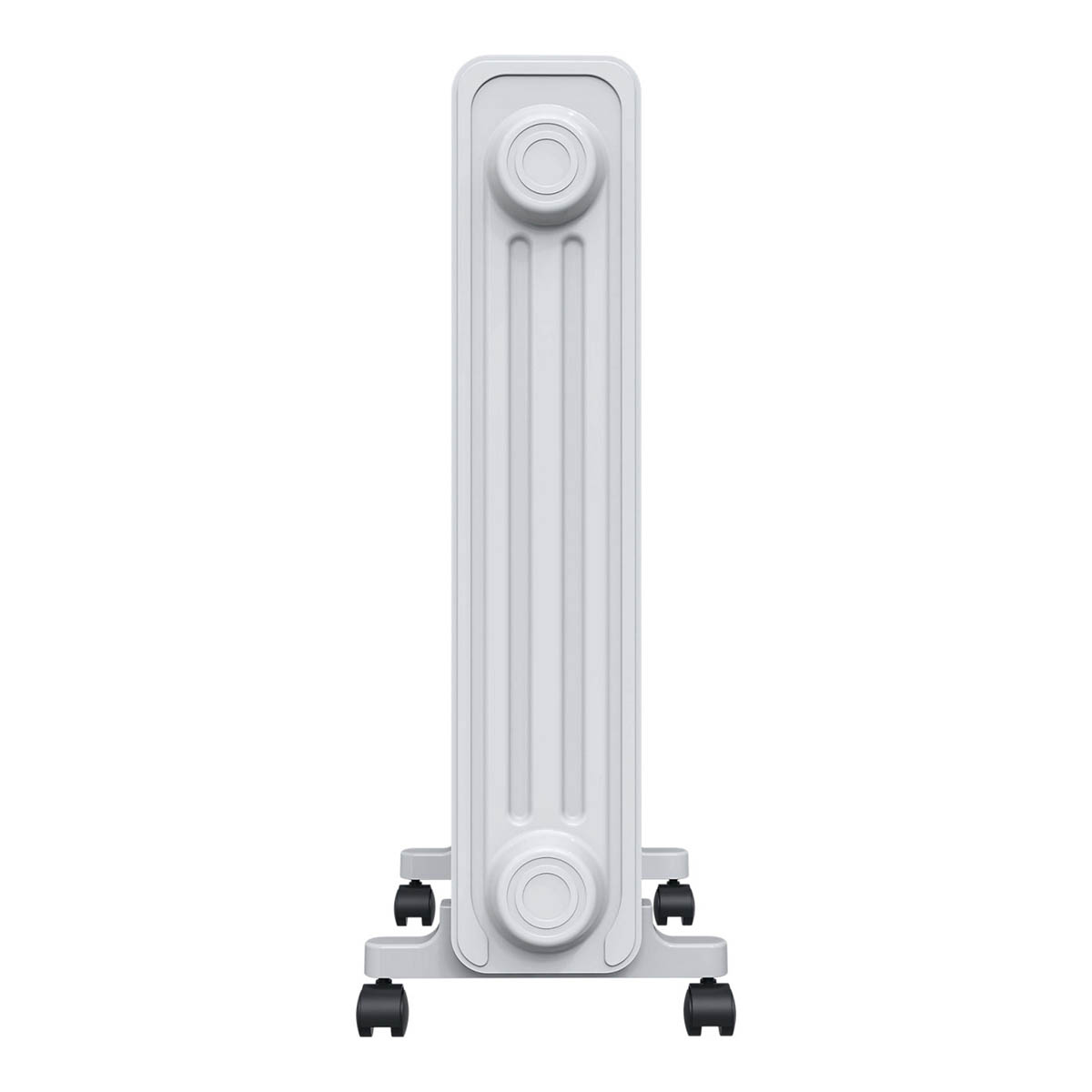 Oil Filled Radiator Electric Heater White Adjustable Thermostat Portable 2500W - Image 10
