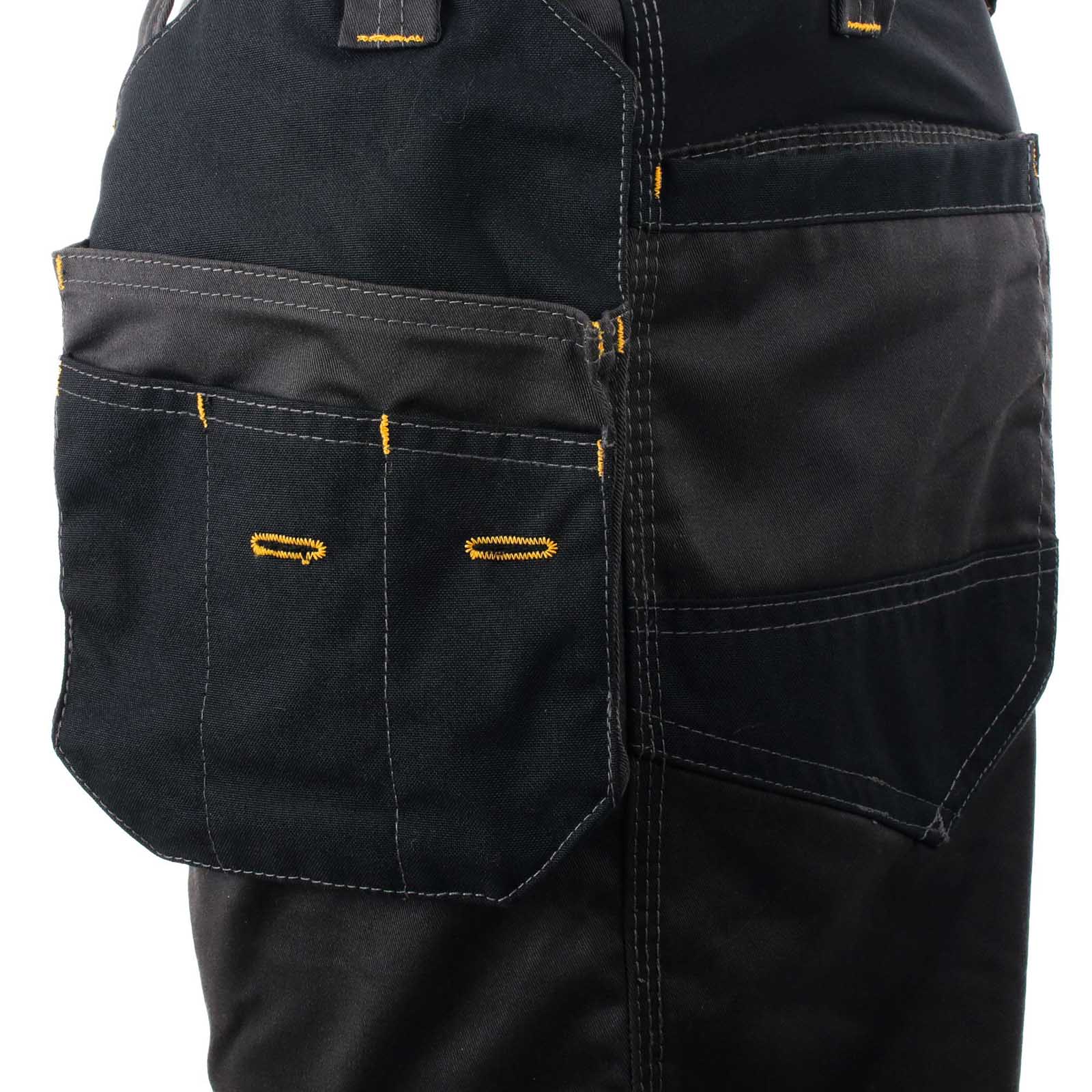 DeWalt Chester Black & grey Men's Holster pocket trousers, W40" L29" - Image 5