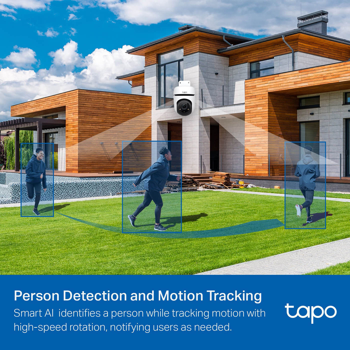 TP-Link Security Camera Tapo C500 Mains-powered All-in-one security system White - Image 2