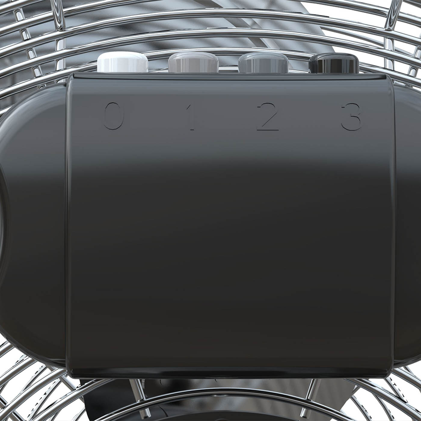 Tilt Industrial Fan 18" Metal Chrome 120W 3-speed 138° Powerful Airflow - Image 7