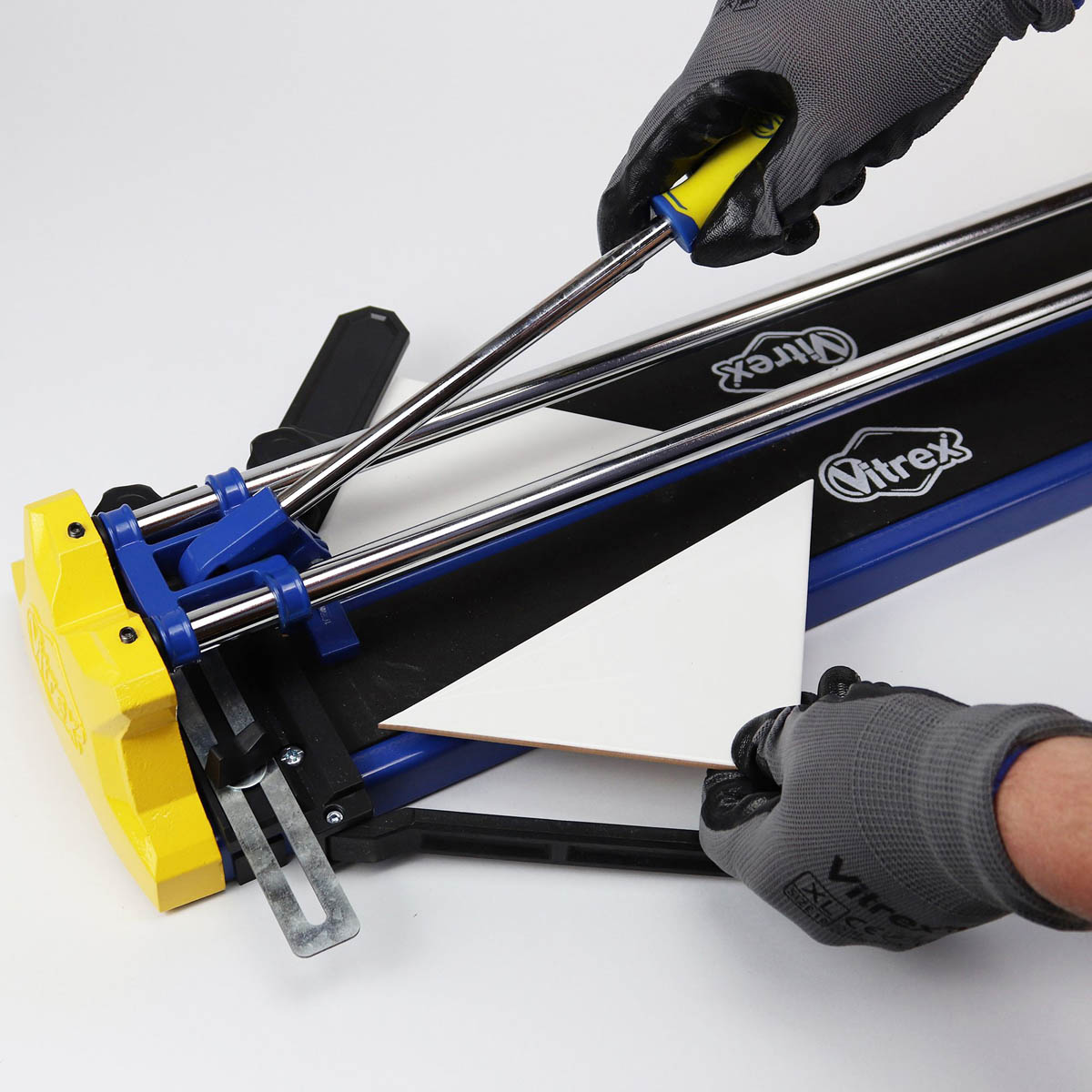 Vitrex Tile Cutter Manual 51cm Tungsten Carbide Steel Precise Ceramic Porcelain - Image 2