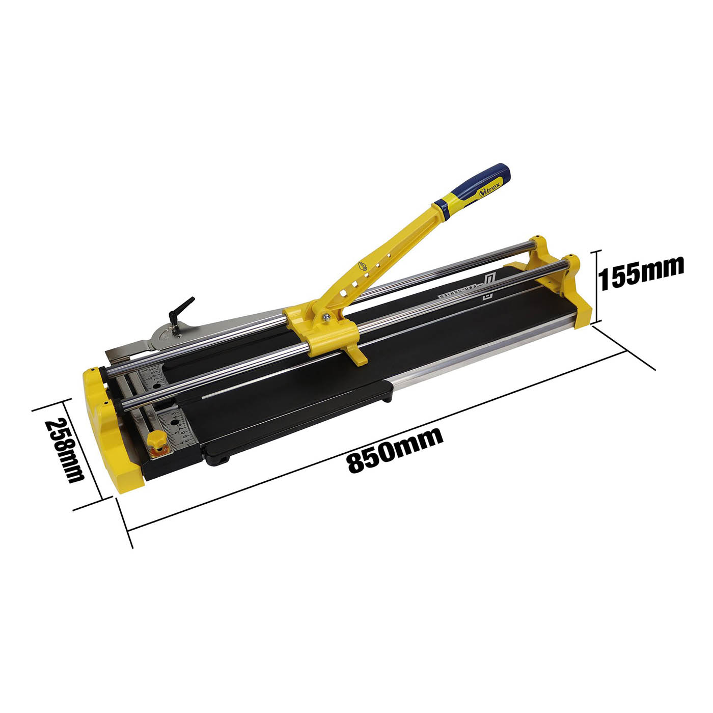 Vitrex Tile Cutter Perfect Cut Manual Tungsten Carbide Metal Adjustable 630mm - Image 3