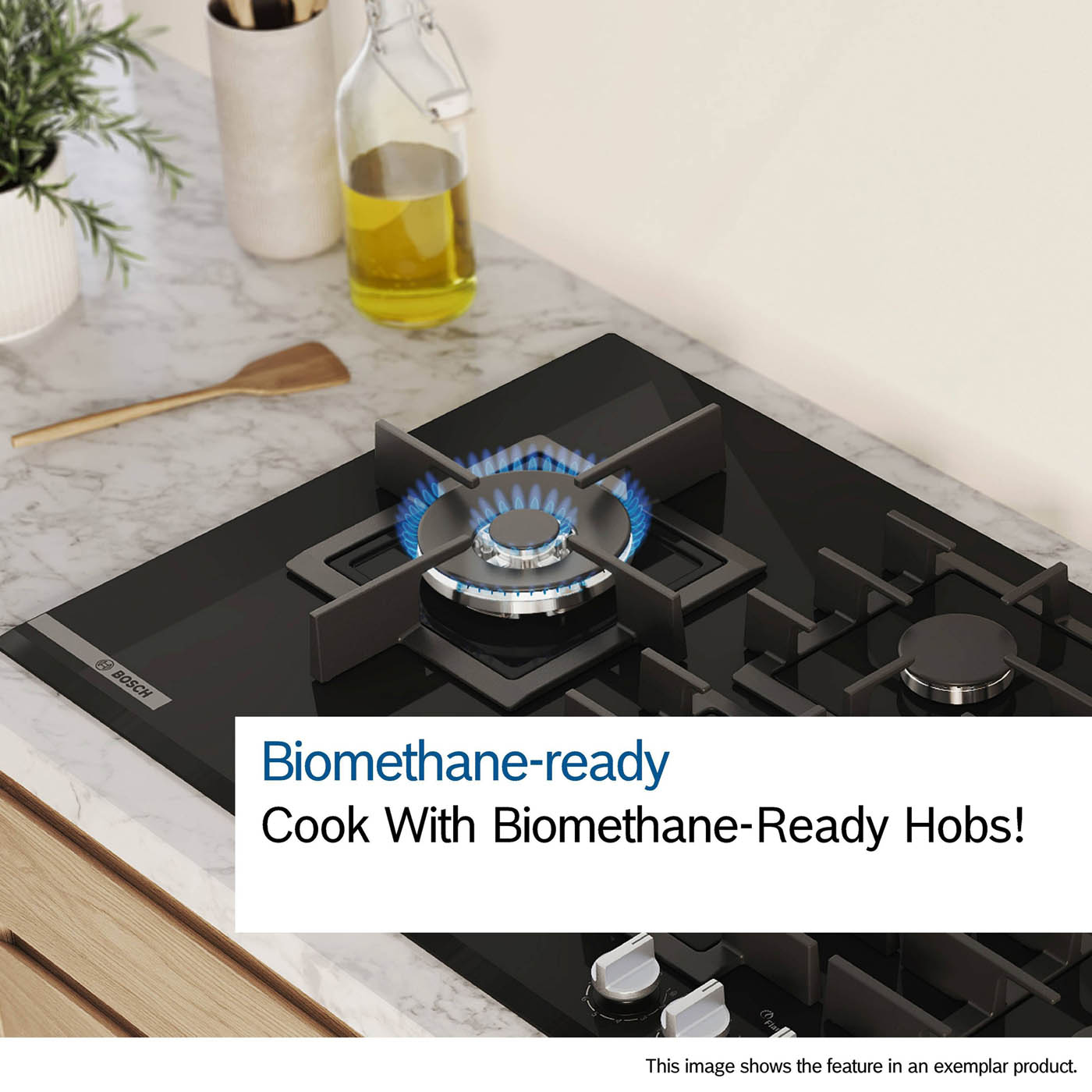 Bosch Gas Hob 5 Burner Series 6 PCS7A5I90 Electric 75cm Stainless Steel - Image 10