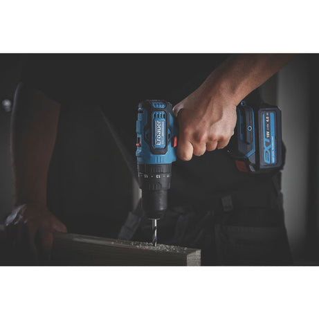 Erbauer Combi Drill Cordless ECD18-Li-218V Screwdriver Brushless LED Body Only - Image 2