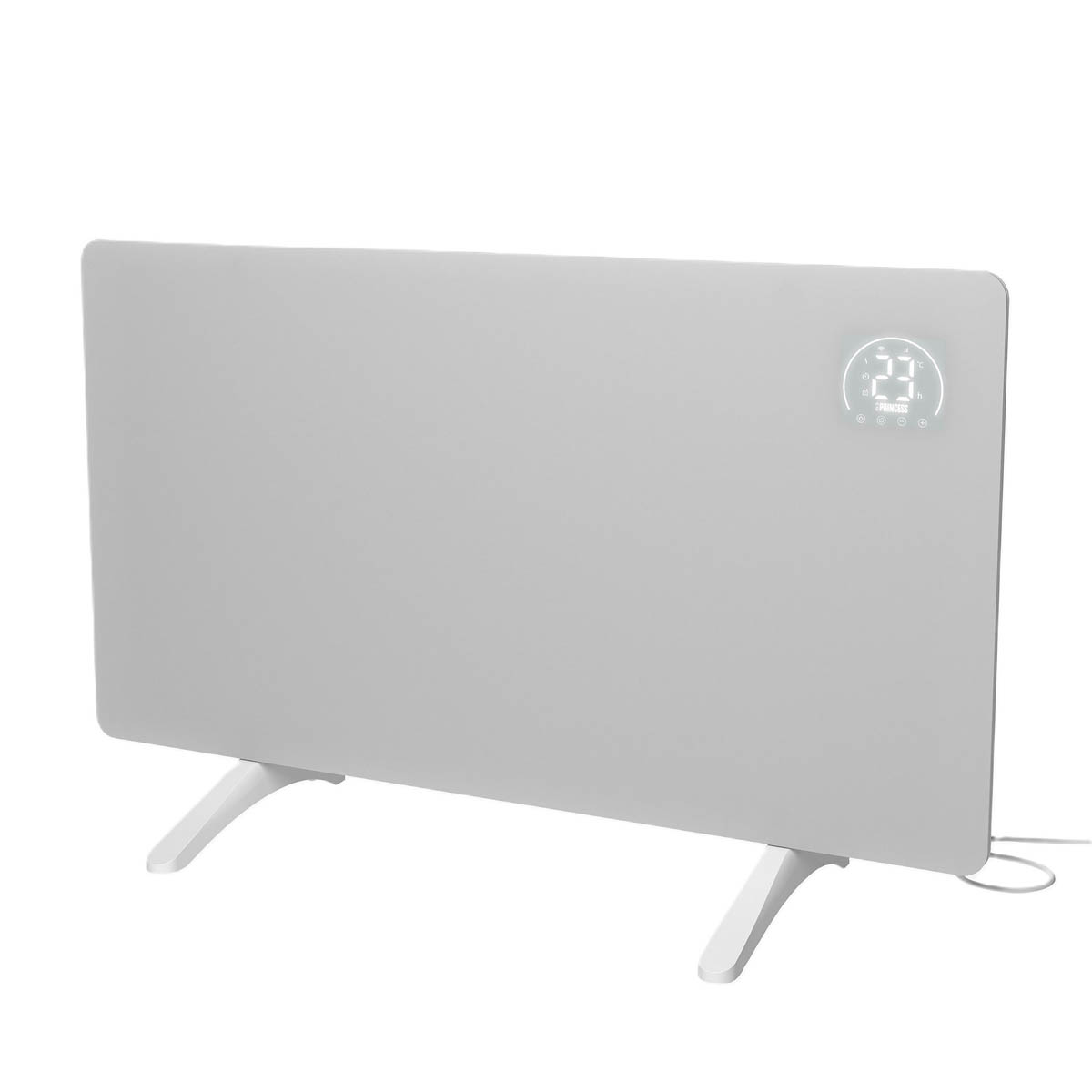 Princess Panel Heater Smart Electric Infrared White Timer Freestanding 480W - Image 1