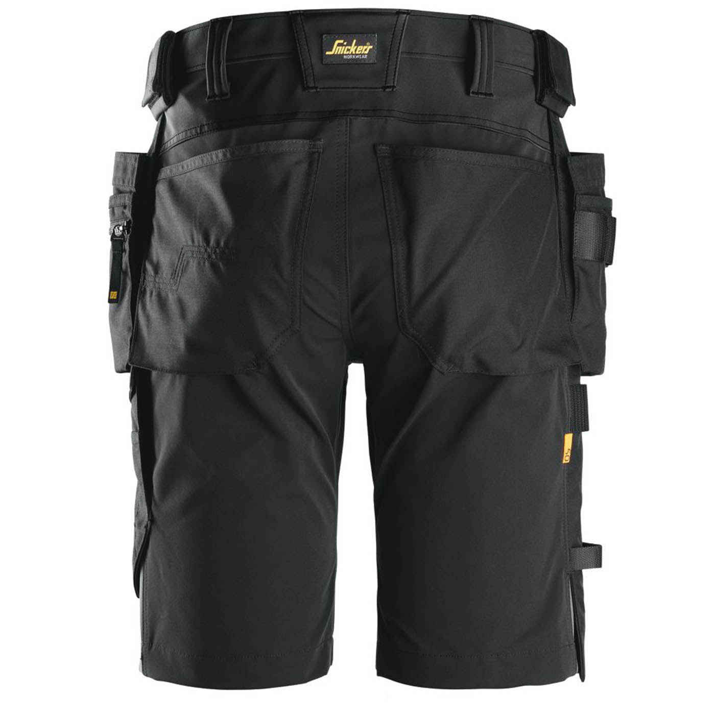 Snickers Work Shorts 6175 Mens Black Windproof Stretch Multi Pockets Cargo 31W - Image 6