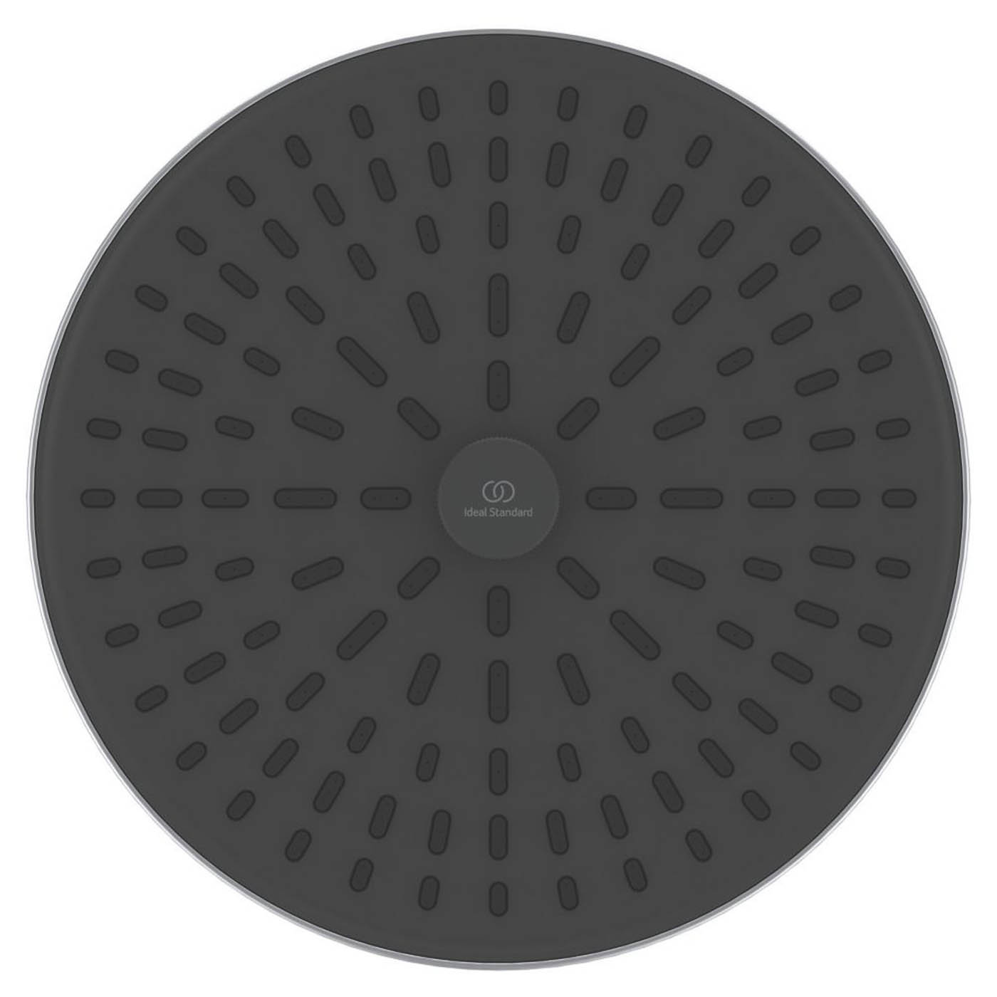 Ideal Standard Alu+ Fixed Rain Shower Head Silver 260mm - Image 4