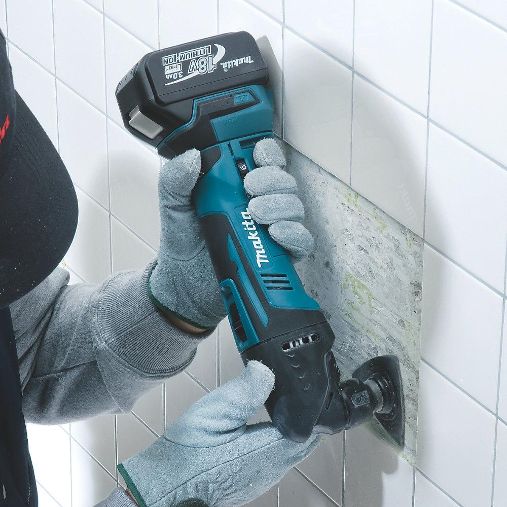 Makita Multi Tool Cordless 18V Li-Ion DTM50Z Lightweight Compact Body Only - Image 4
