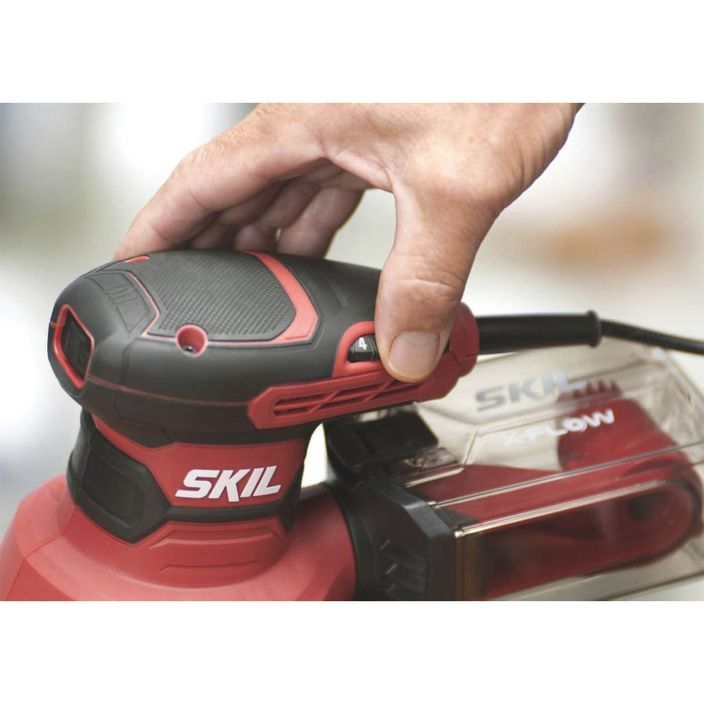 Skil Random Orbit Sander Electric SR1U7471AA 125mm Compact 6 Speed 300W - Image 5