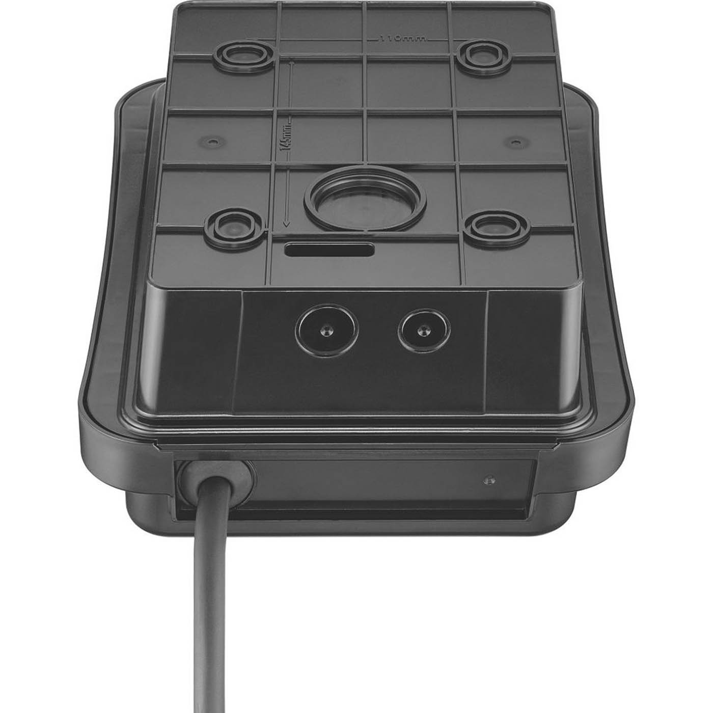 Masterplug 1 Port 7.4kW Mode 3 Type 2 Plug Tethered Smart EV Charger with 5m Cable Black - Image 3