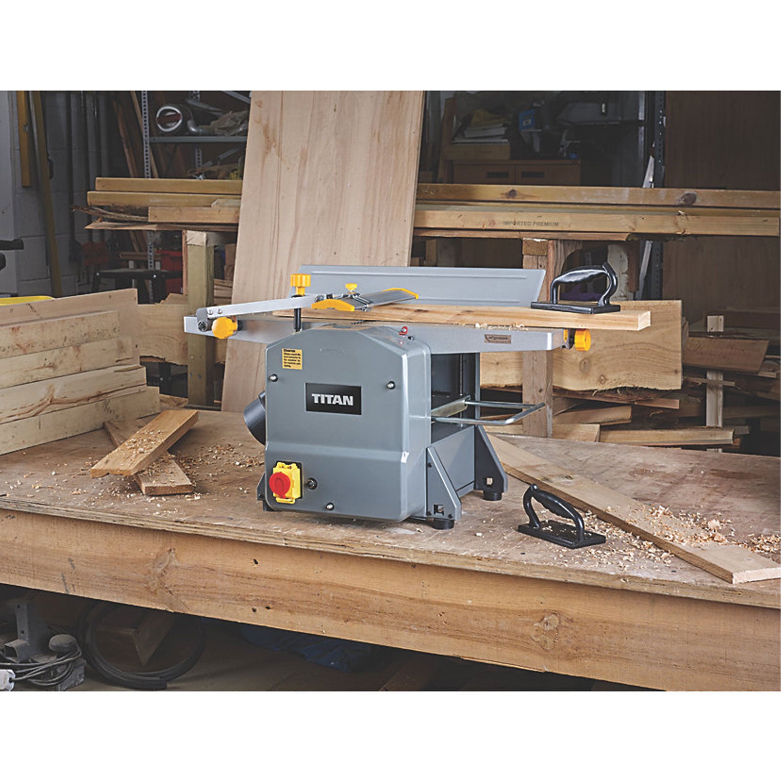 Titan Electric Planer Thicknesser TTB579PLN 204mm 230V - Image 8