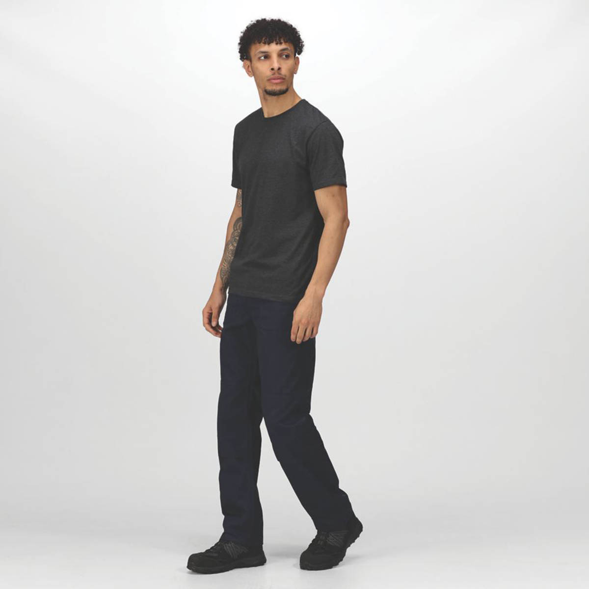 Regatta Work Trousers 5 Pockets Navy Water Repellent Hardwearing 30" W 29" L - Image 5