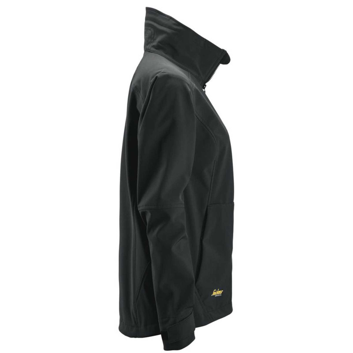 Snickers Work Softshell Jacket Womens Black Windproof Breathable Size XXL - Image 3