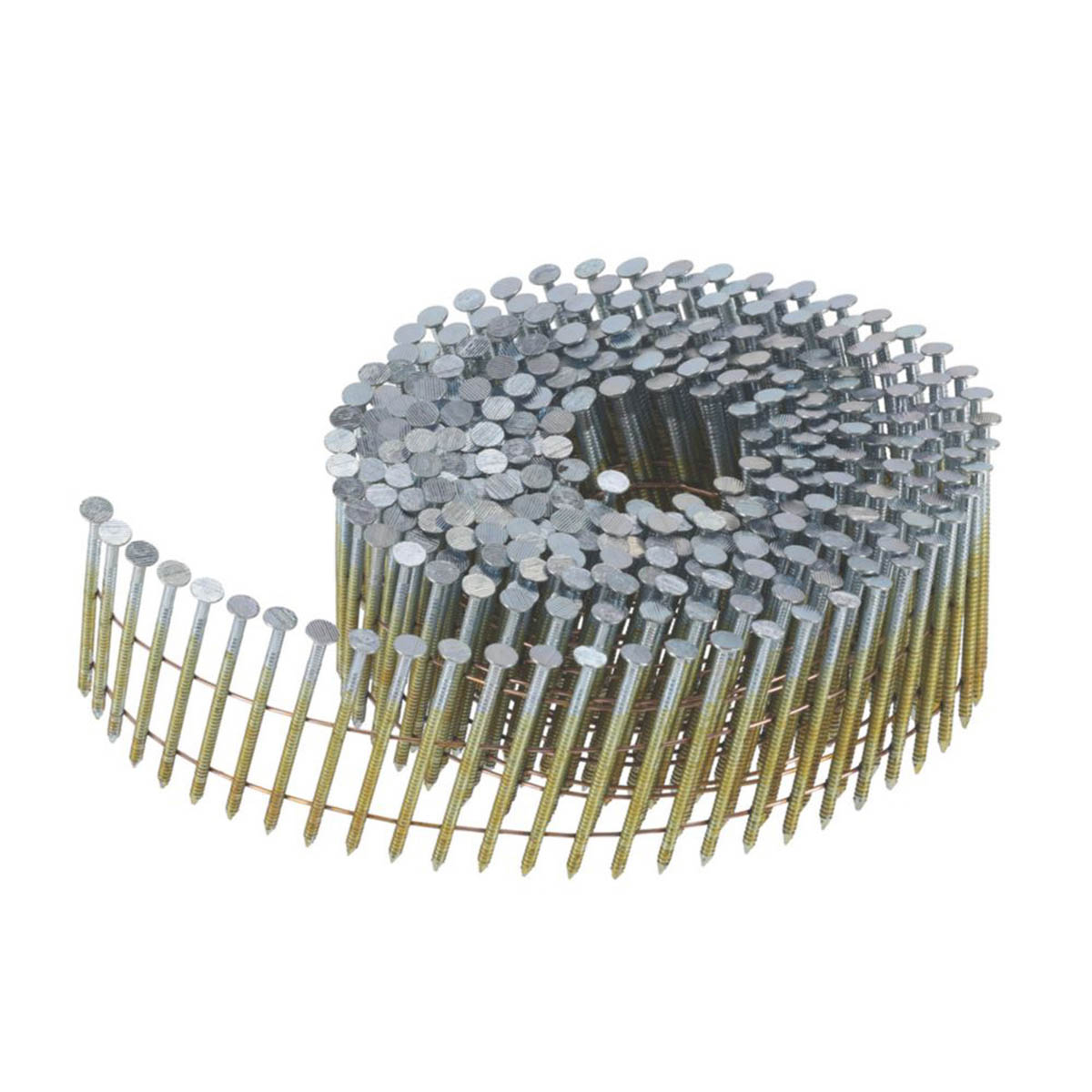 DEWALT Coil Nails Ring Shank Galvanised Compact Head 2.1mm x 50mm 2100 Pack - Image 4