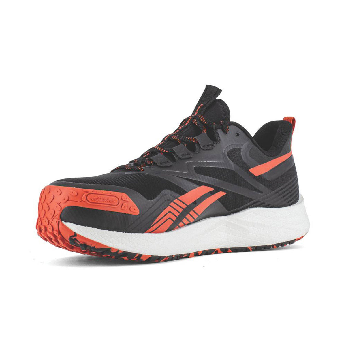 Reebok Safety Trainers Unisex Wide Fit Black Orange Shoes Composite Toe Size 9 - Image 5