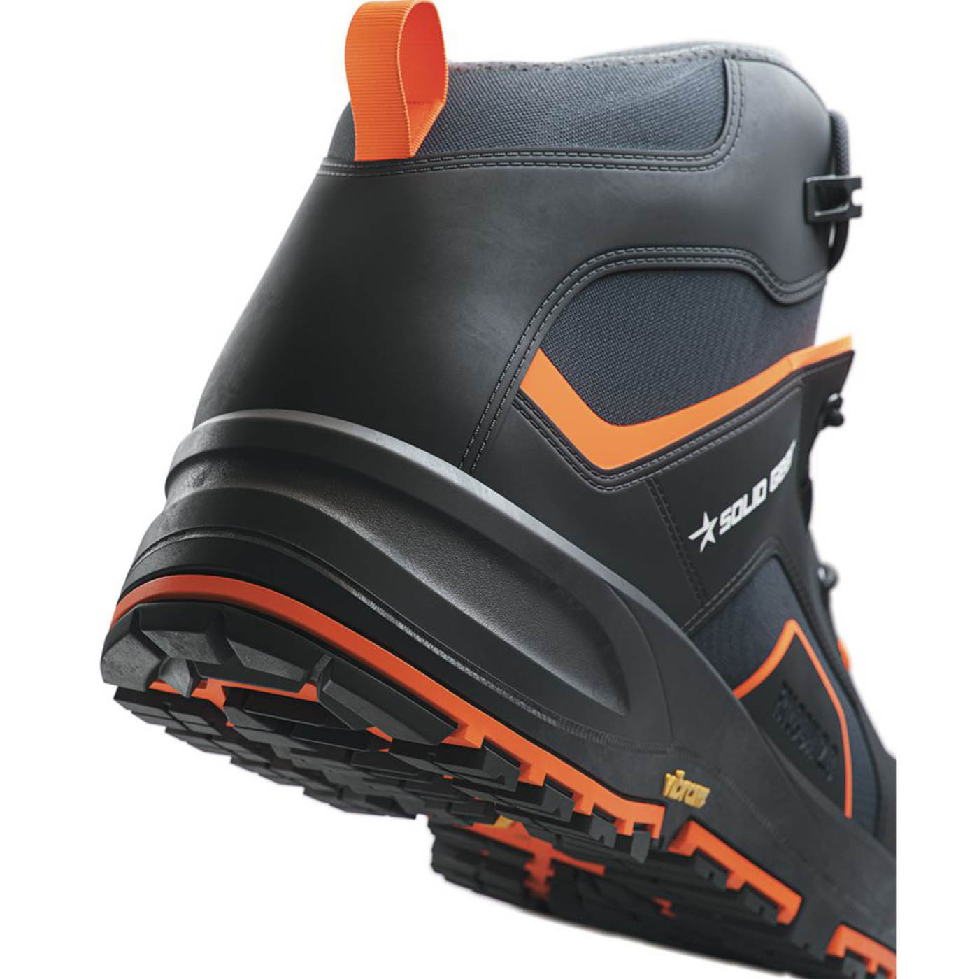 Solid Gear Falcon 2 Mid Size 10 Black Water-Resistant Safety Boots - Image 3