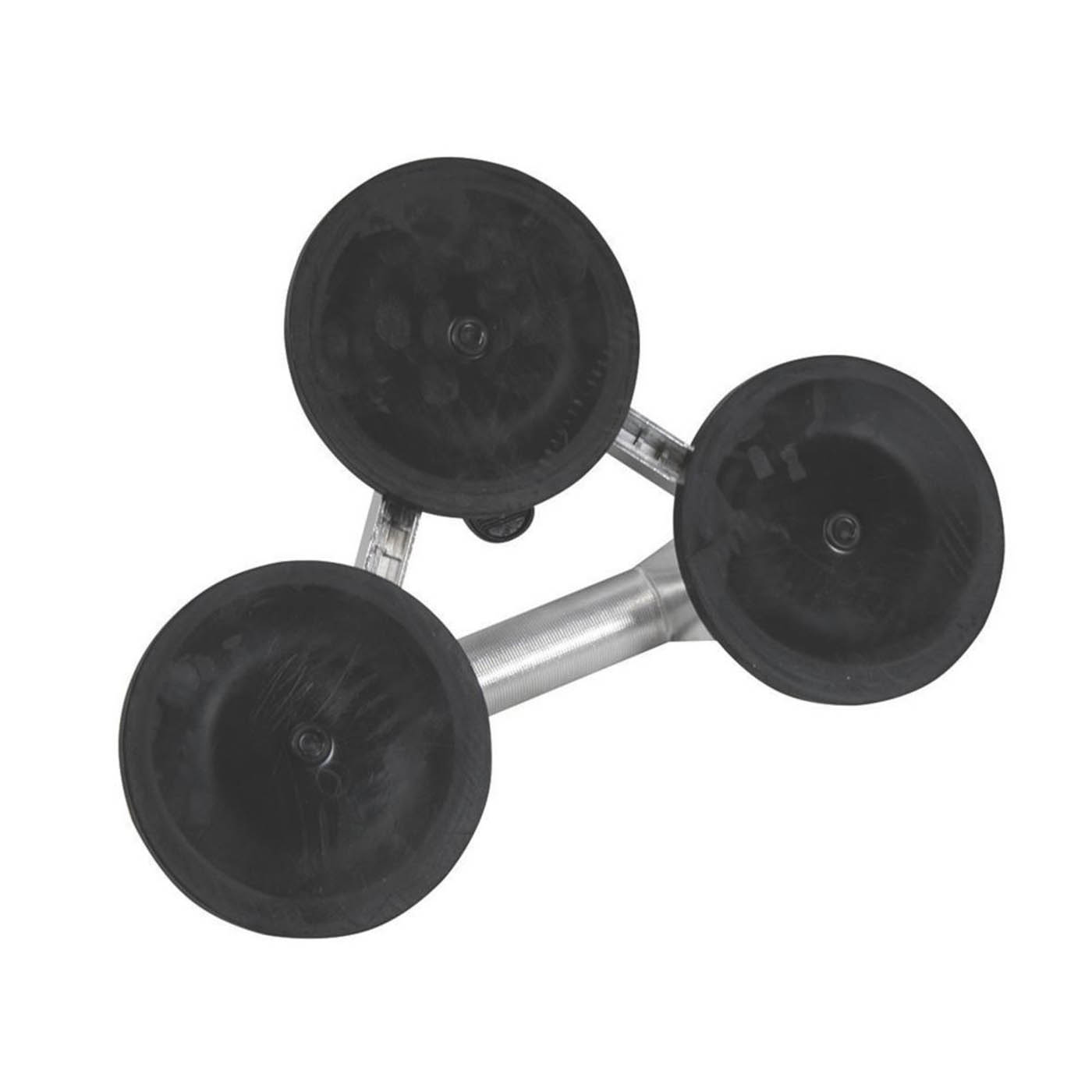 Faithfull Suction Lifter Heavy Duty Aluminium Triple Cup Glass Metal Tiles - Image 3