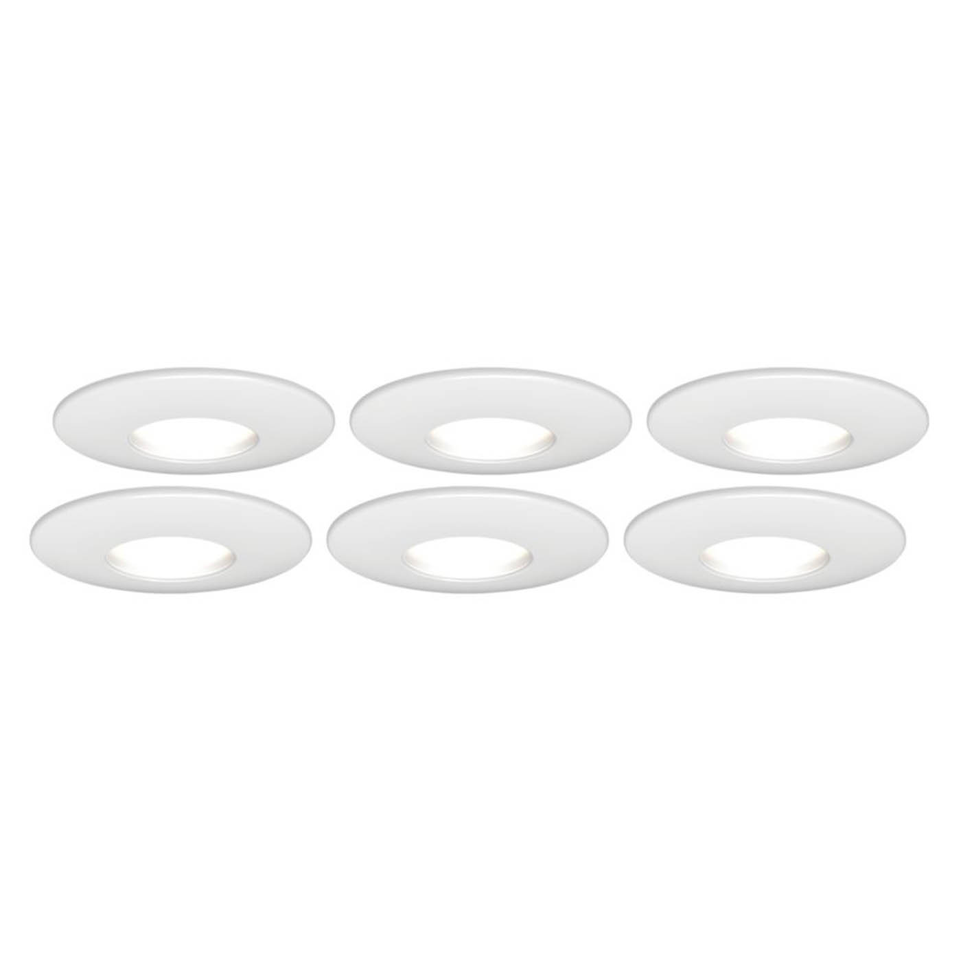 Downlight Spotlight Ceiling Light GU10 LED Smart Dimmable 2200-6500 K 6 Pack - Image 1