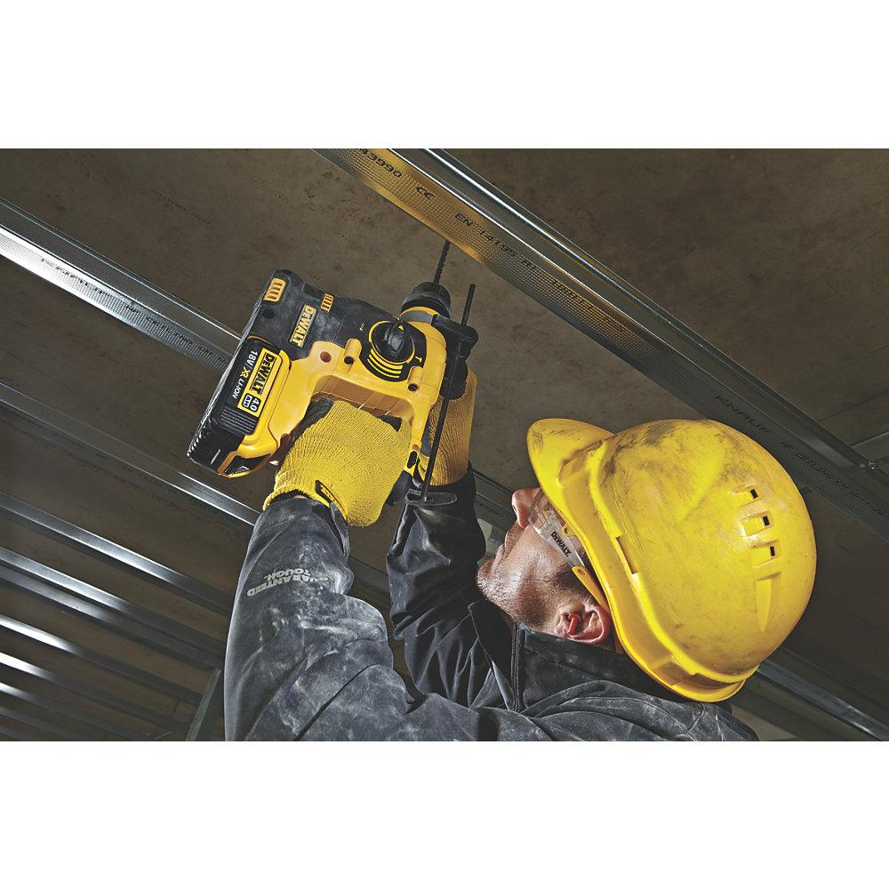 DeWalt Cordless SDS Plus Drill Brushed DCH253N-XJ 18V Li-Ion XR 3-Function Bare - Image 2