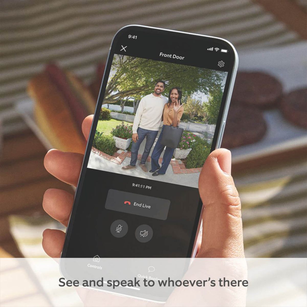 Ring Video Doorbell Wireless Smart WiFi Battery Powered Venetian Bronze - Image 3