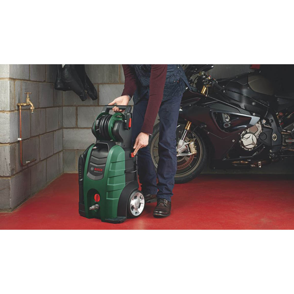 Bosch Pressure Washer Electric AdvancedAquatak 140bar Jet Wash Car Garden 2100W - Image 6