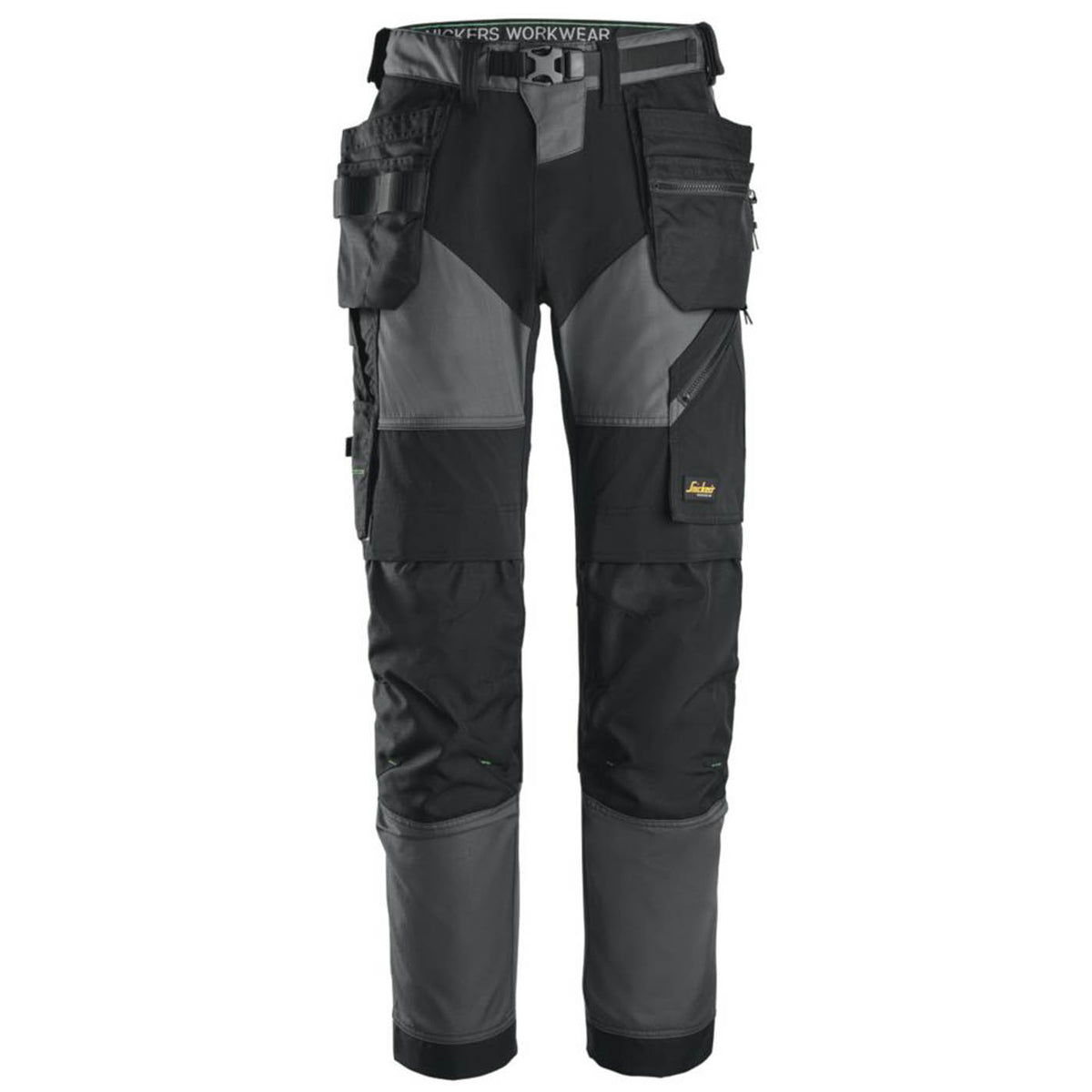 Snickers Work Trousers Stretch Steel Grey Lightweight 31W 30L 6902 - Image 1