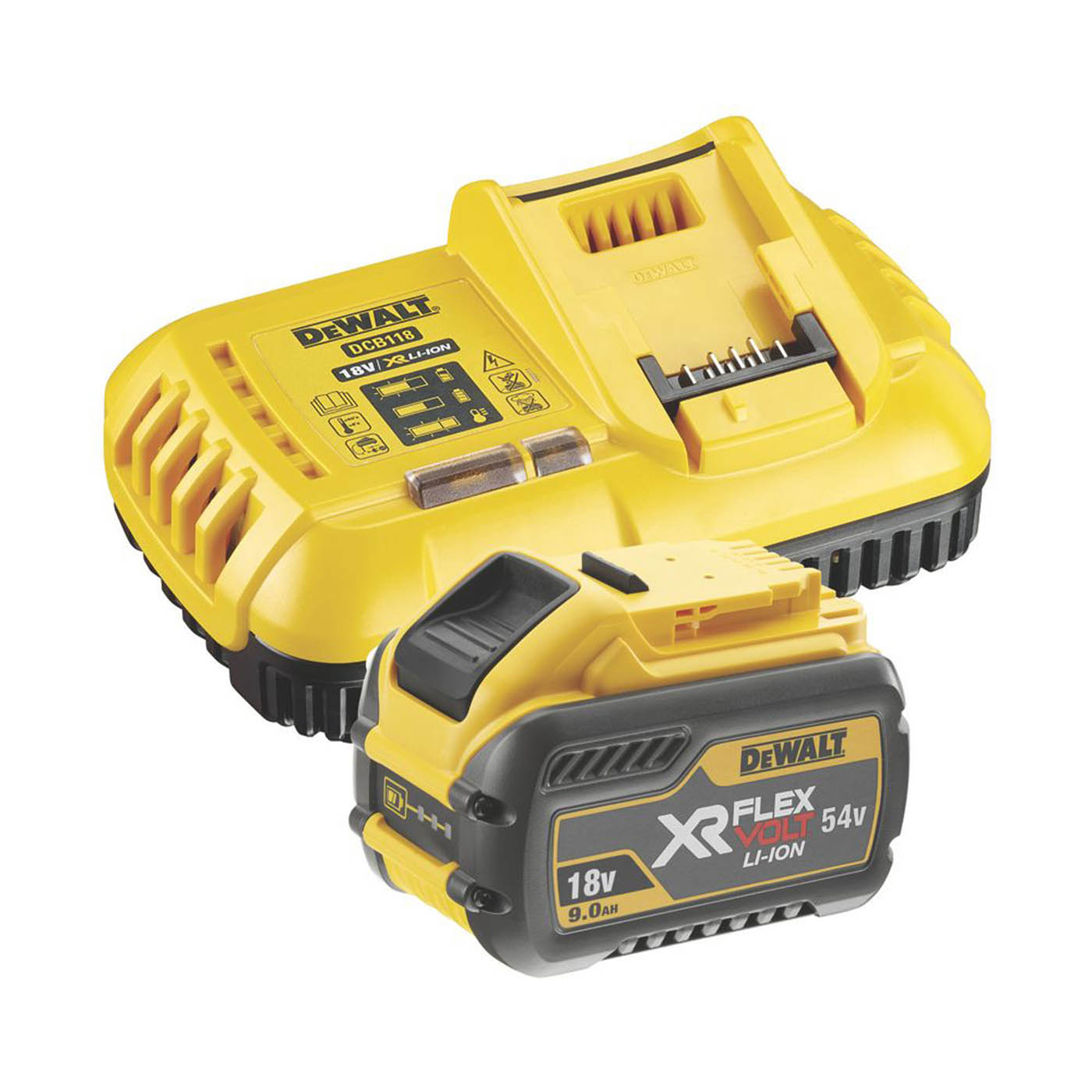 DeWalt Hedge Trimmer Cordless 4V 9Ah Li-Ion DCMHT573X1-GB 65cm Garden Cutter - Image 2